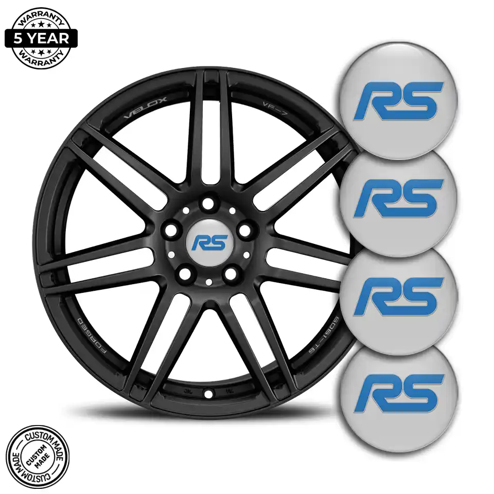 Ford RS Sticker Epoxy 3D Gel Stylish Design