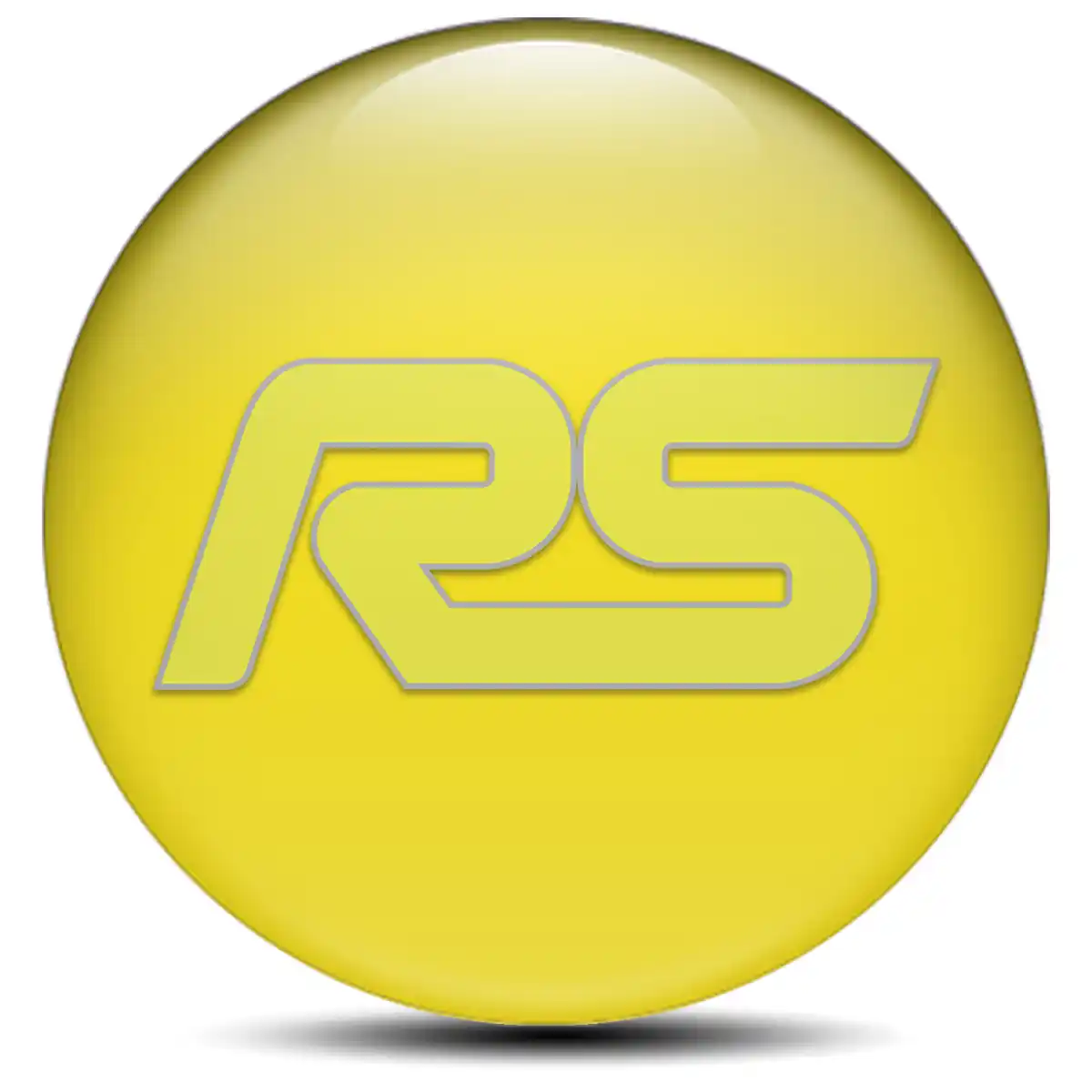 Ford RS Wheel Emblems Stylish Design