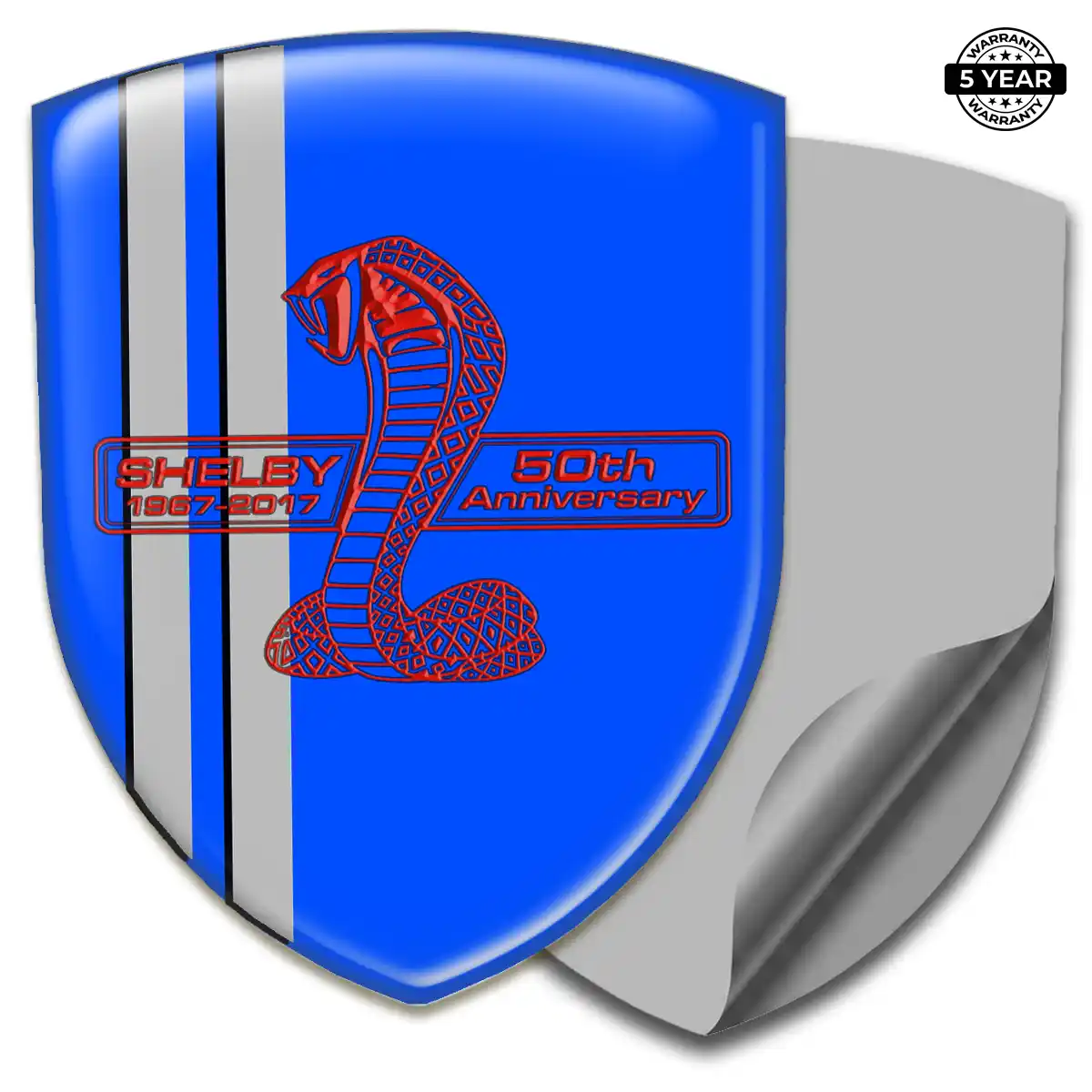 Ford Shelby 3D Badge Sticker Sleek Style
