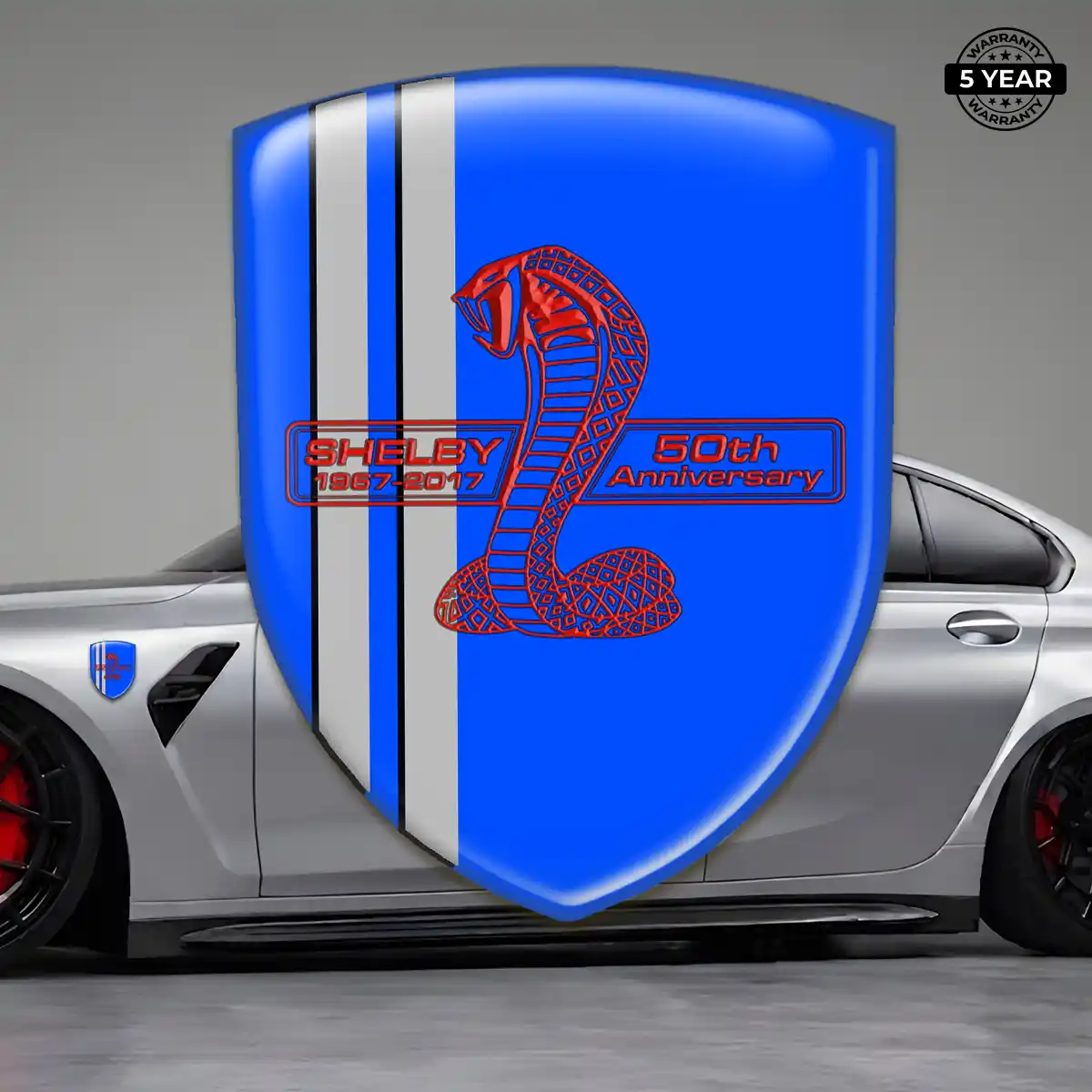 Ford Shelby 3D Badge Sticker Sleek Style