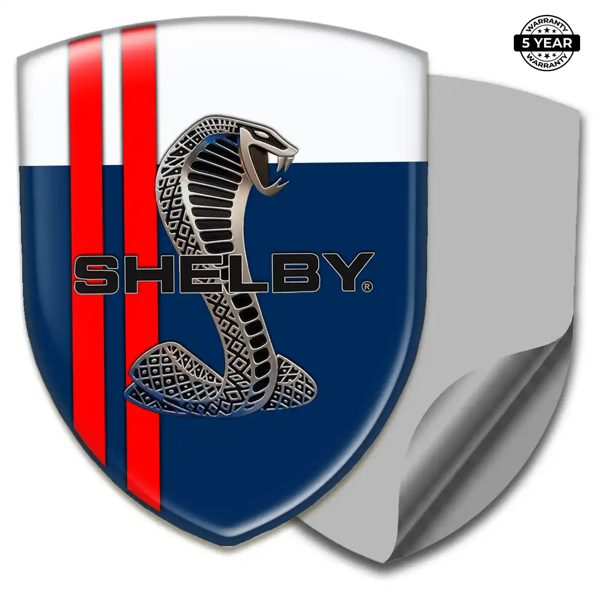 Ford Shelby 3D Domed Sticker Sleek Style
