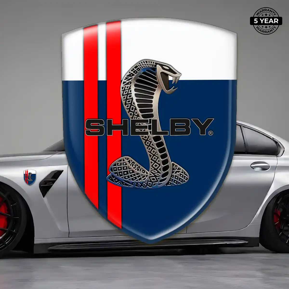 Ford Shelby 3D Domed Sticker Sleek Style