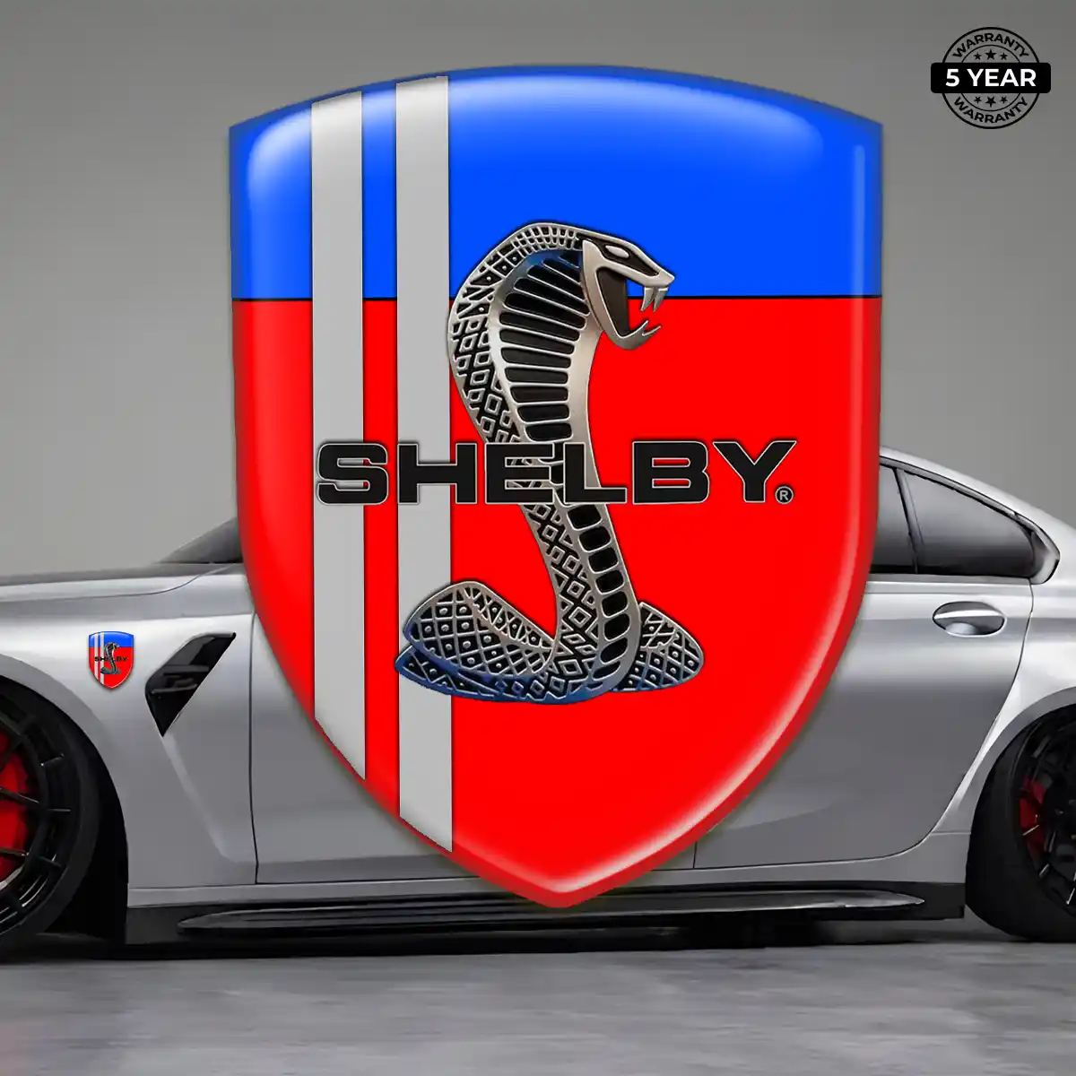 Ford Shelby 3D Emblem Sticker Sleek Style