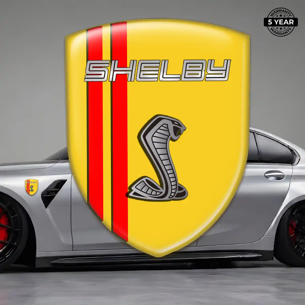 Ford Shelby 3D Gel Sticker Sleek Style
