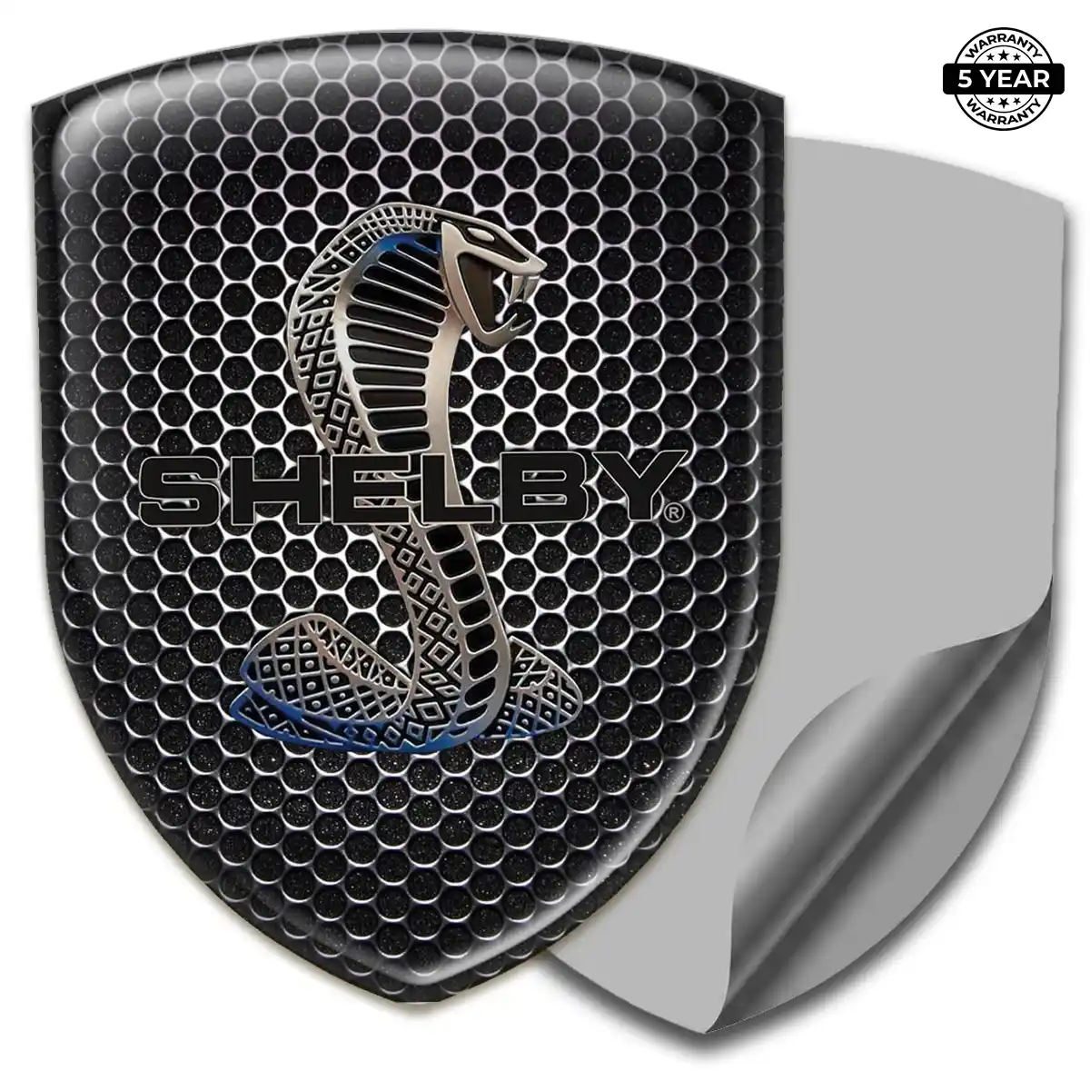 Ford Shelby 3D Logo Sticker Refined Design