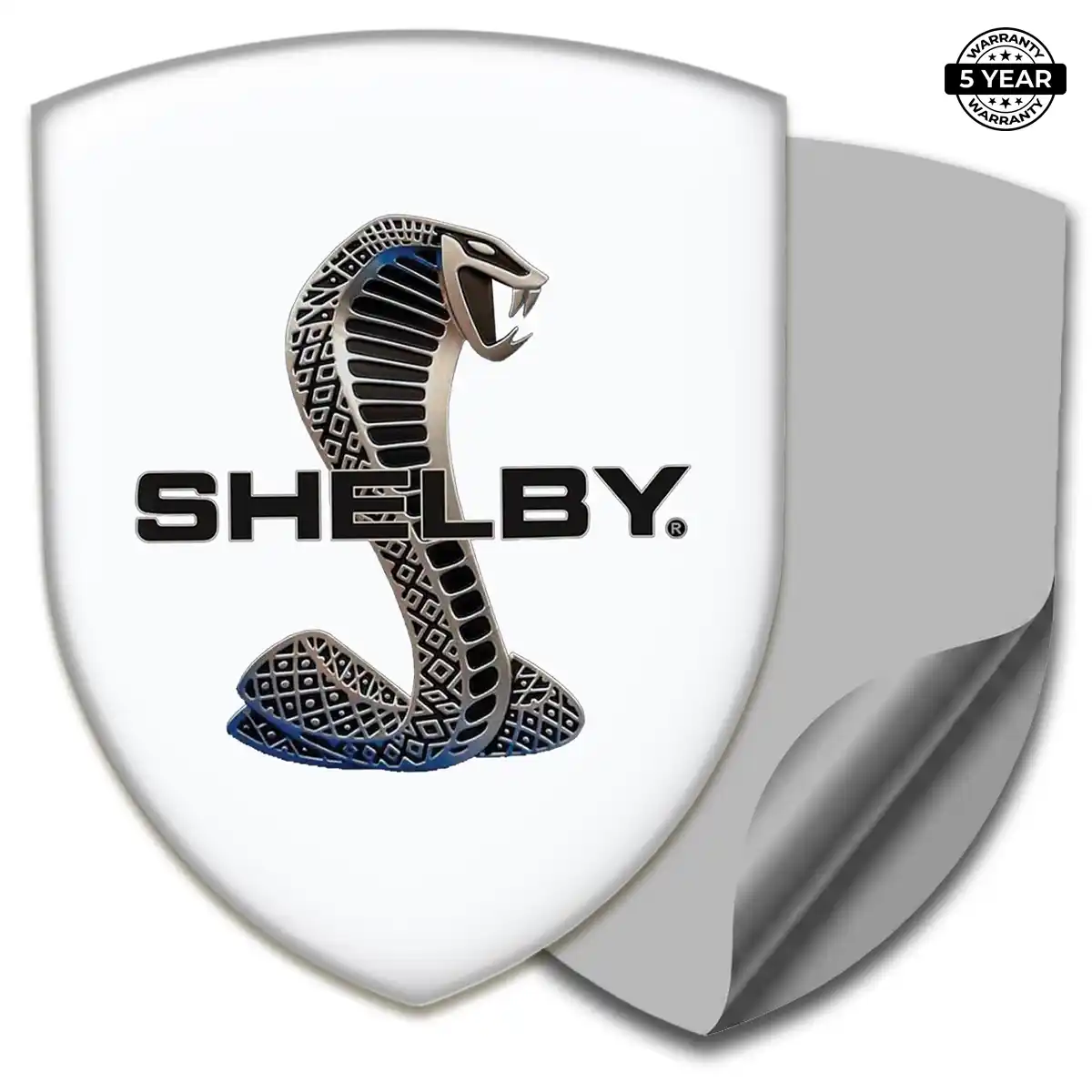 Ford Shelby 3D Logo Sticker Sleek Style