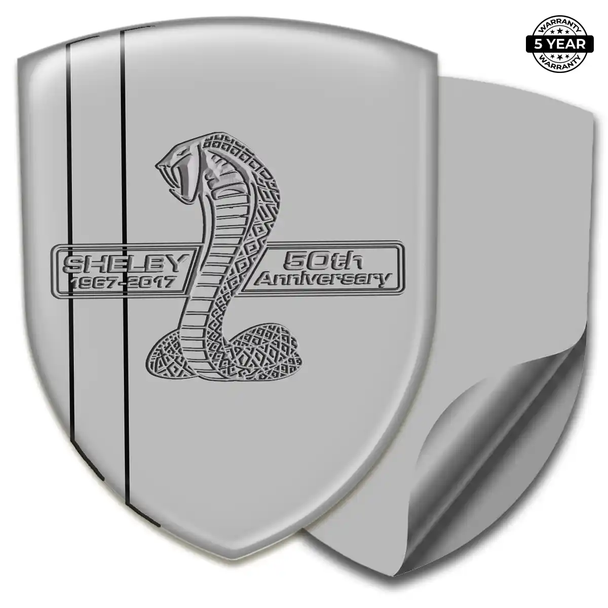 Ford Shelby 3D Resin Sticker Refined Design