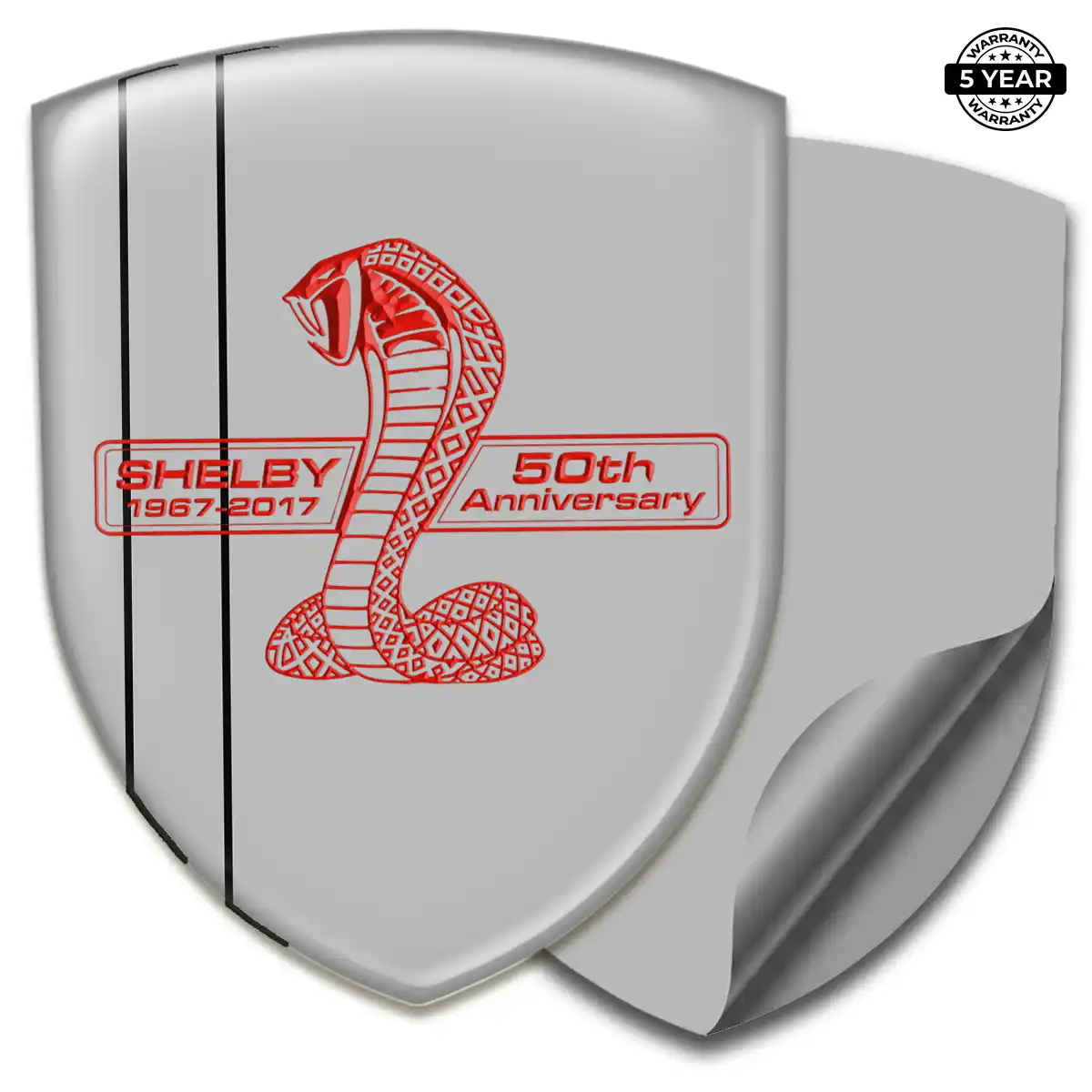 Ford Shelby Automotive Emblem Sticker Sleek Style