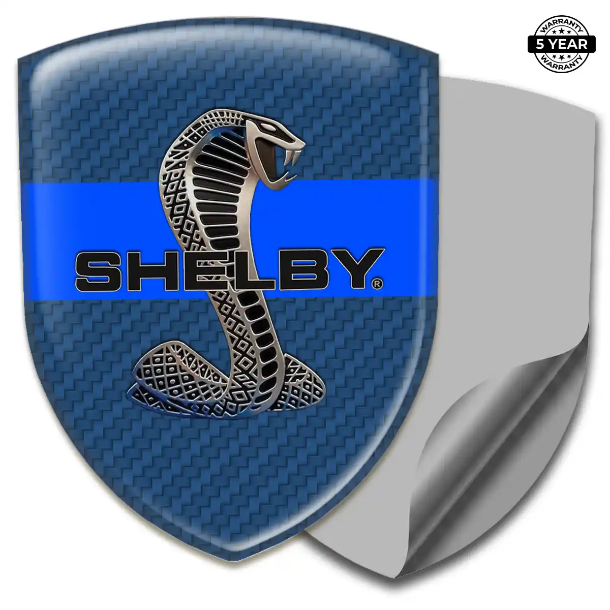 Ford Shelby Automotive Logo Sticker Sleek Style