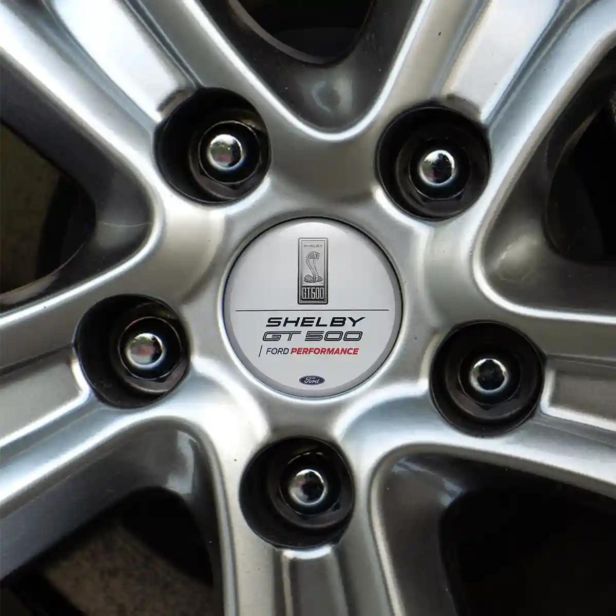 Ford Shelby Badge Emblems Center Cap Lux Pro Edition