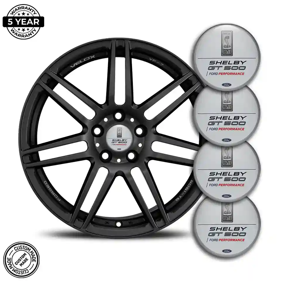 Ford Shelby Badge Emblems Center Cap Lux Pro Edition
