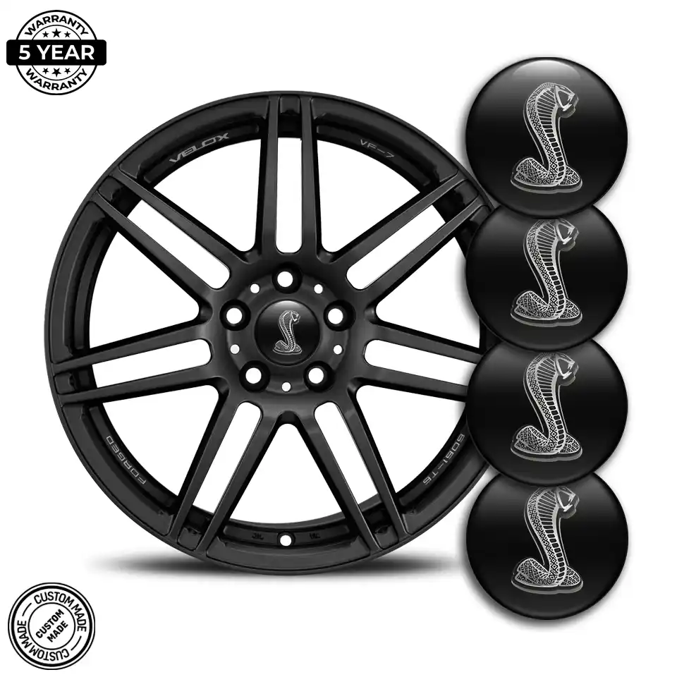 Ford Shelby Badge Emblems Center Cap Stylish Design