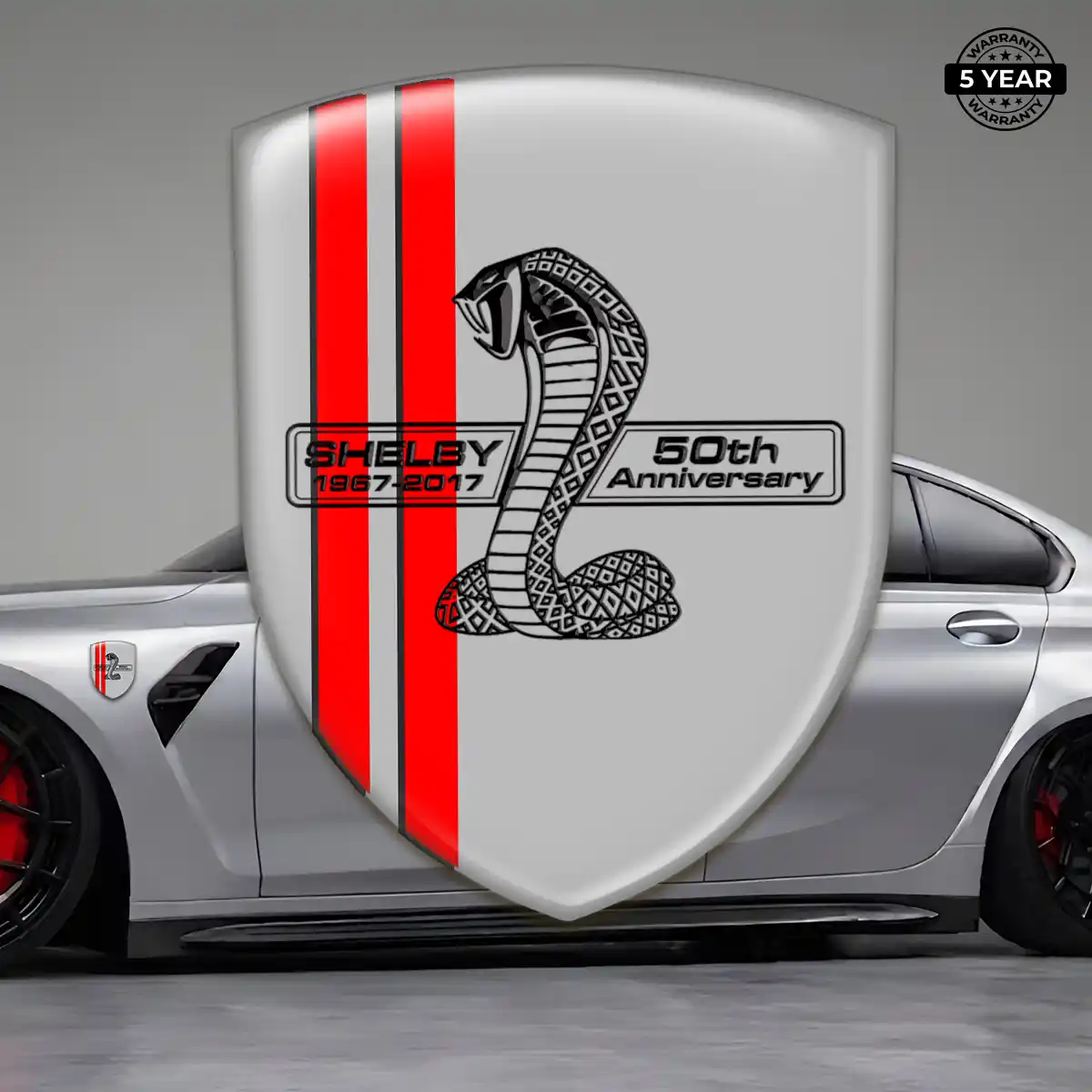 Ford Shelby Badge Sleek Style
