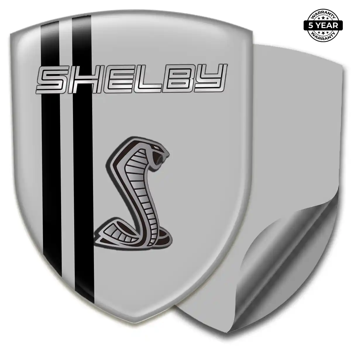 Ford Shelby Car Badge Sticker Refined Design