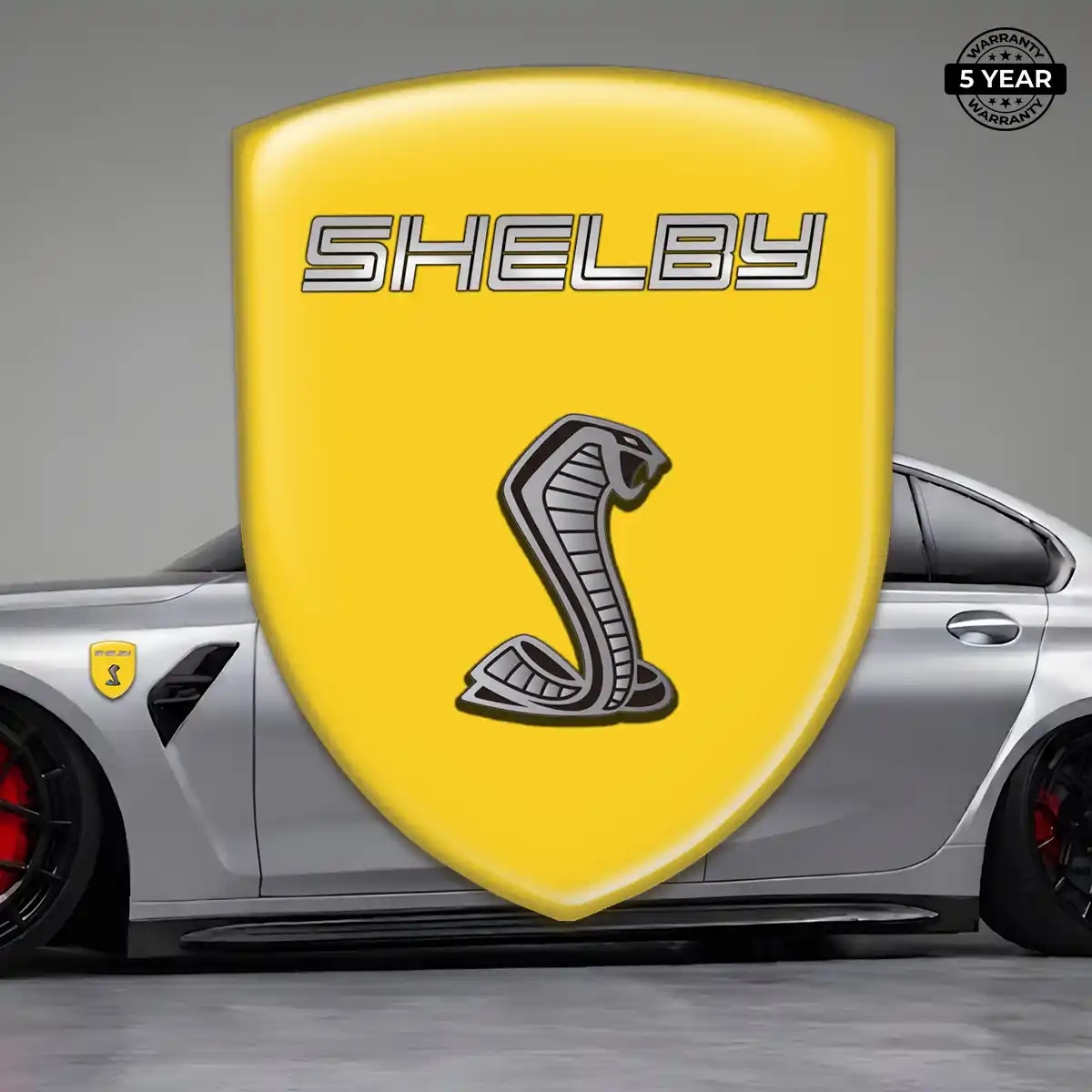 Ford Shelby Car Badge Sticker Sleek Style