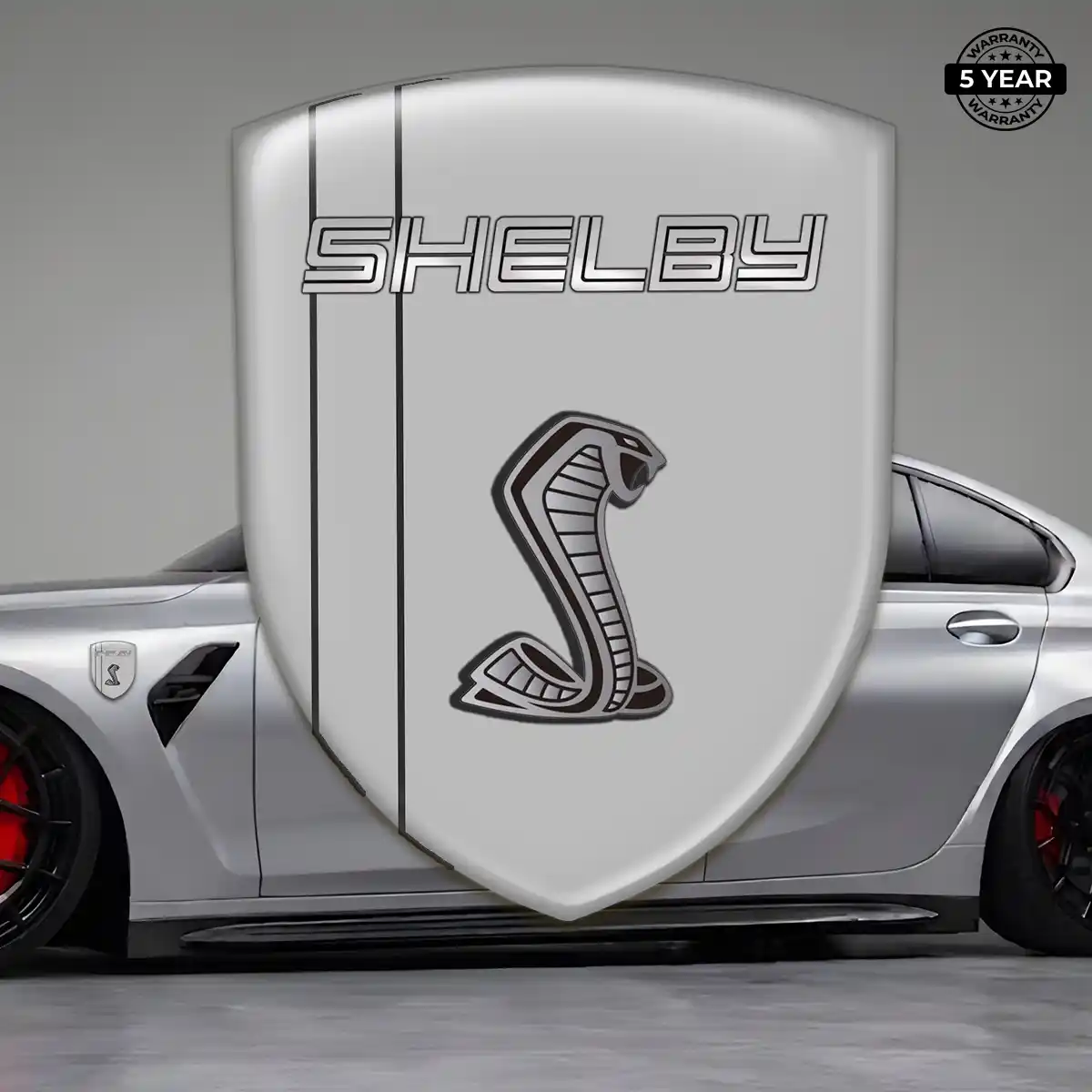 Ford Shelby Car Emblem Decal Refined Design