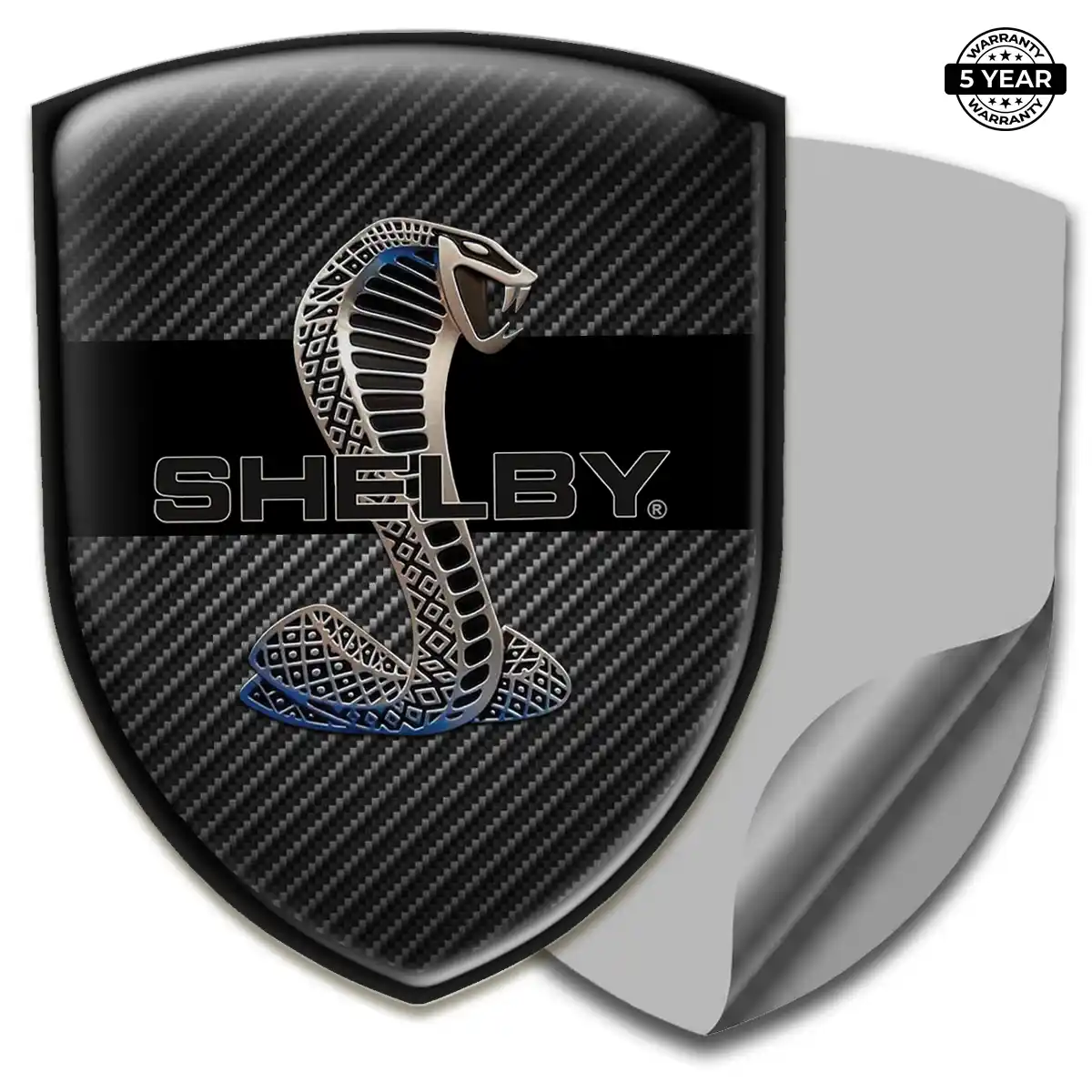 Ford Shelby Car Emblem Sticker Sleek Style