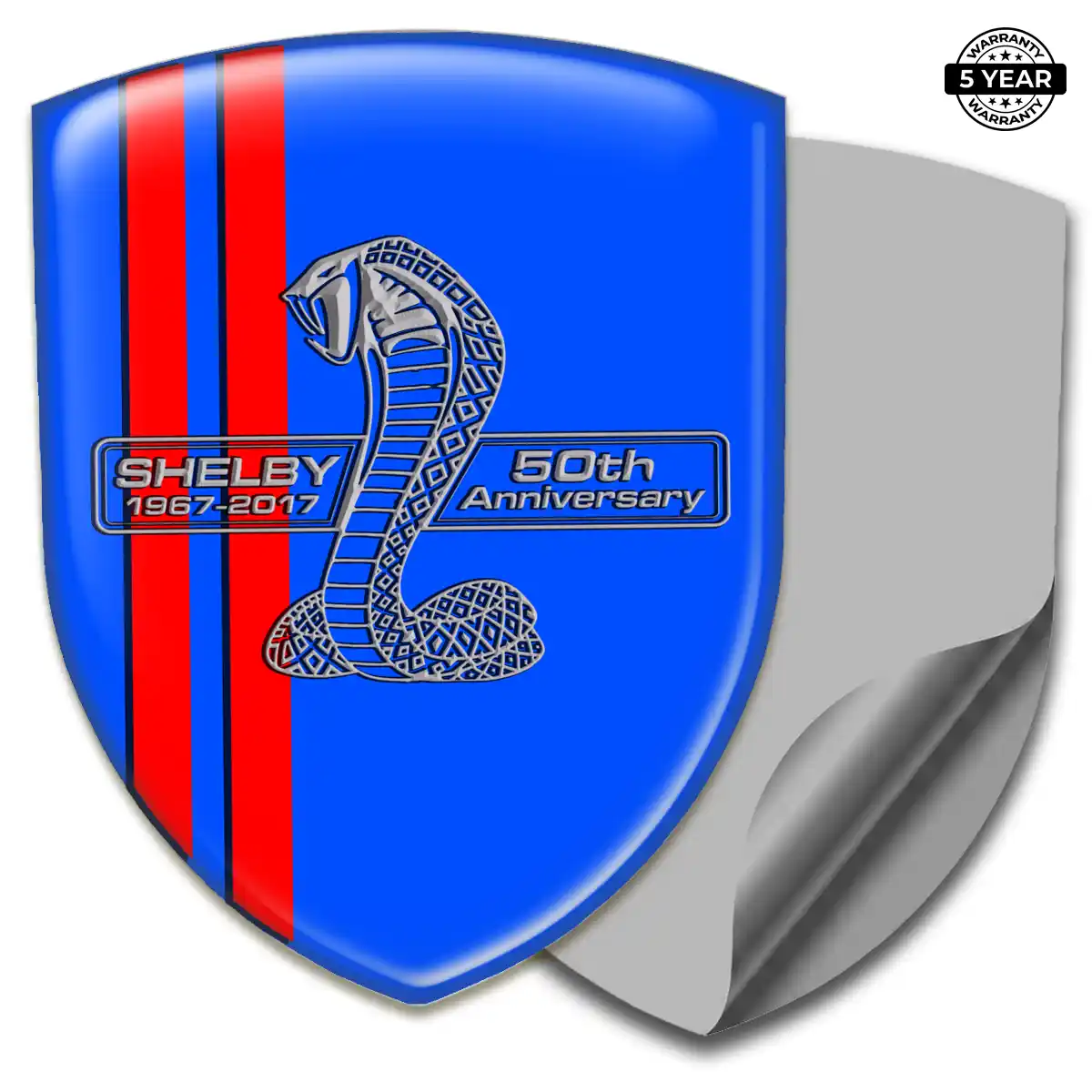 Ford Shelby Car Logo Decal Sleek Style