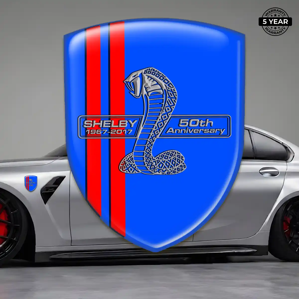Ford Shelby Car Logo Decal Sleek Style
