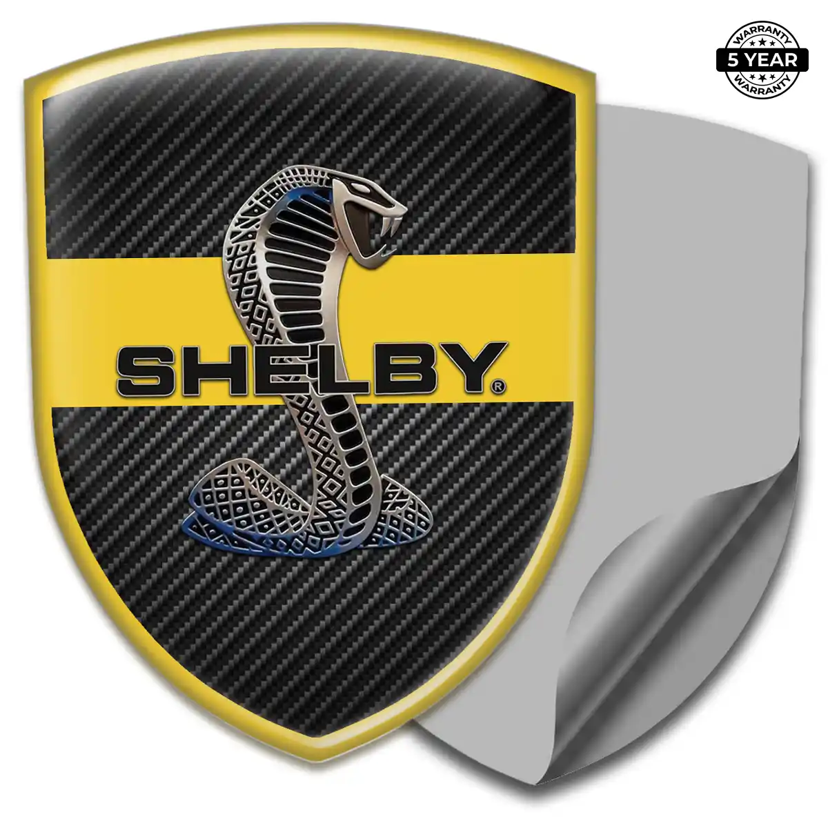 Ford Shelby Crest Emblem Refined Design