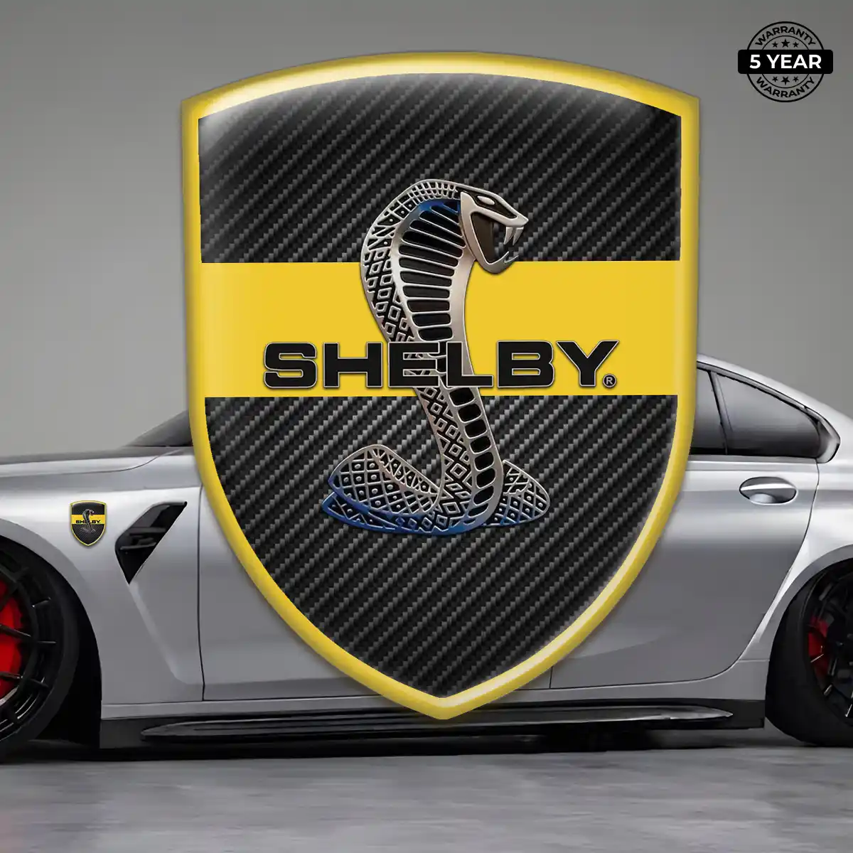 Ford Shelby Crest Emblem Refined Design