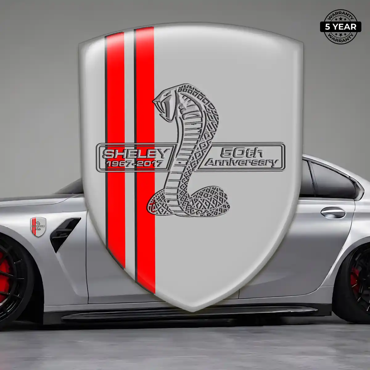 Ford Shelby Crest Emblem Sleek Style