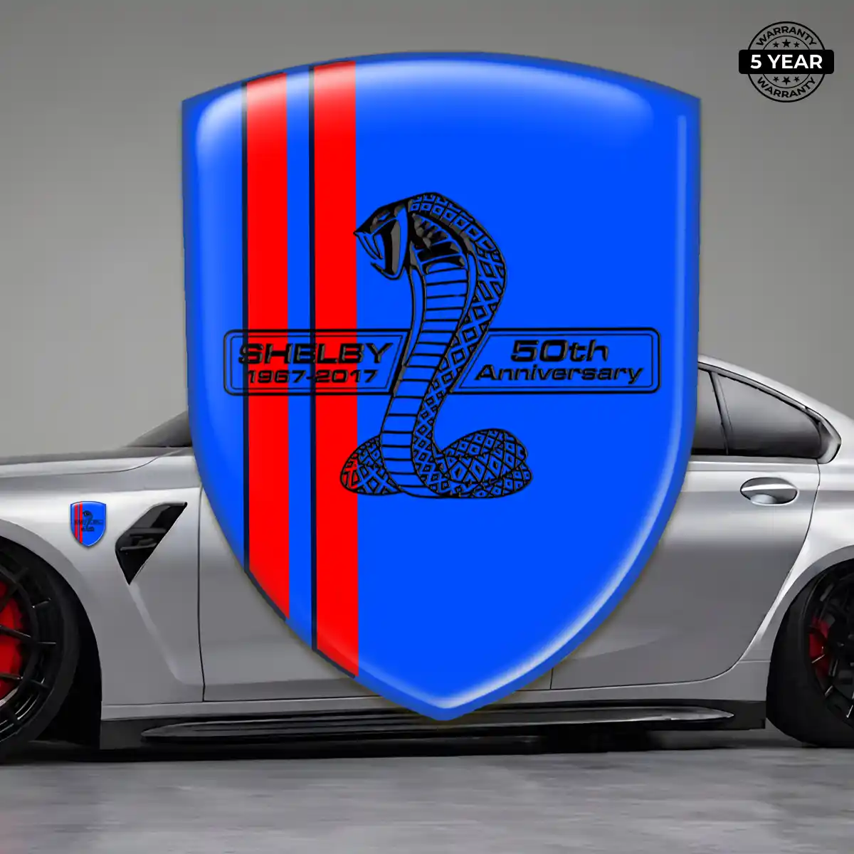 Ford Shelby Crest Logo Emblem Refined Design