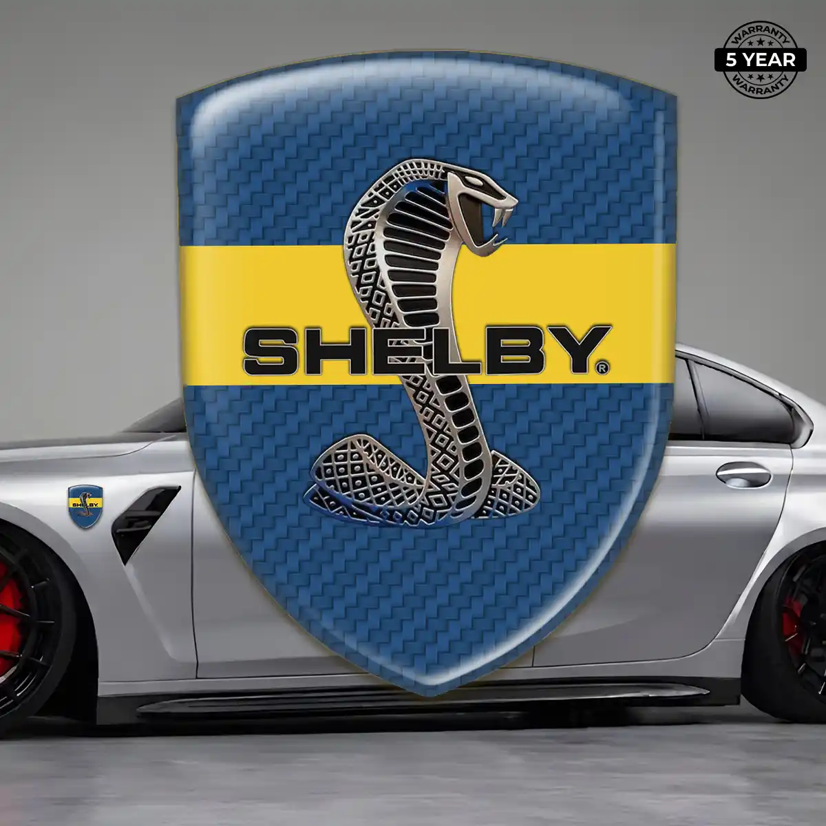 Ford Shelby Crest Logo Emblem Sleek Style