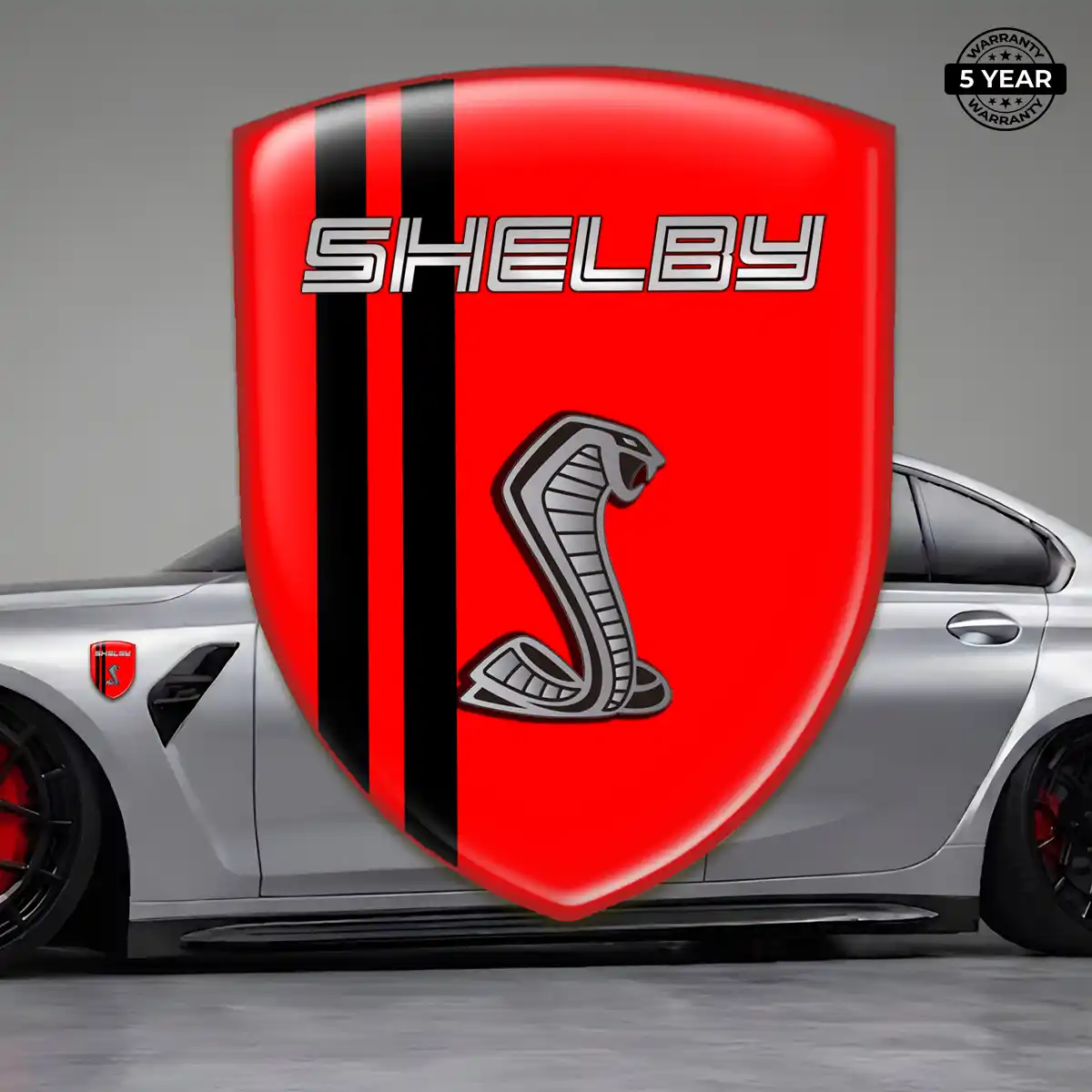 Ford Shelby Domed Badge Refined Design