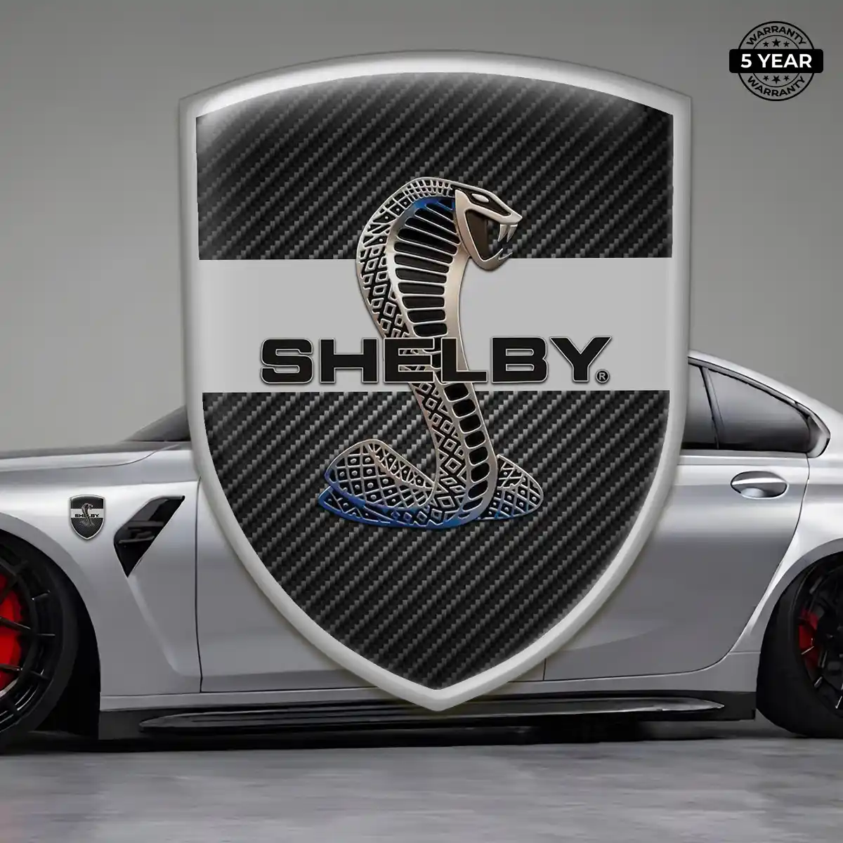 Ford Shelby Domed Decal Refined Design