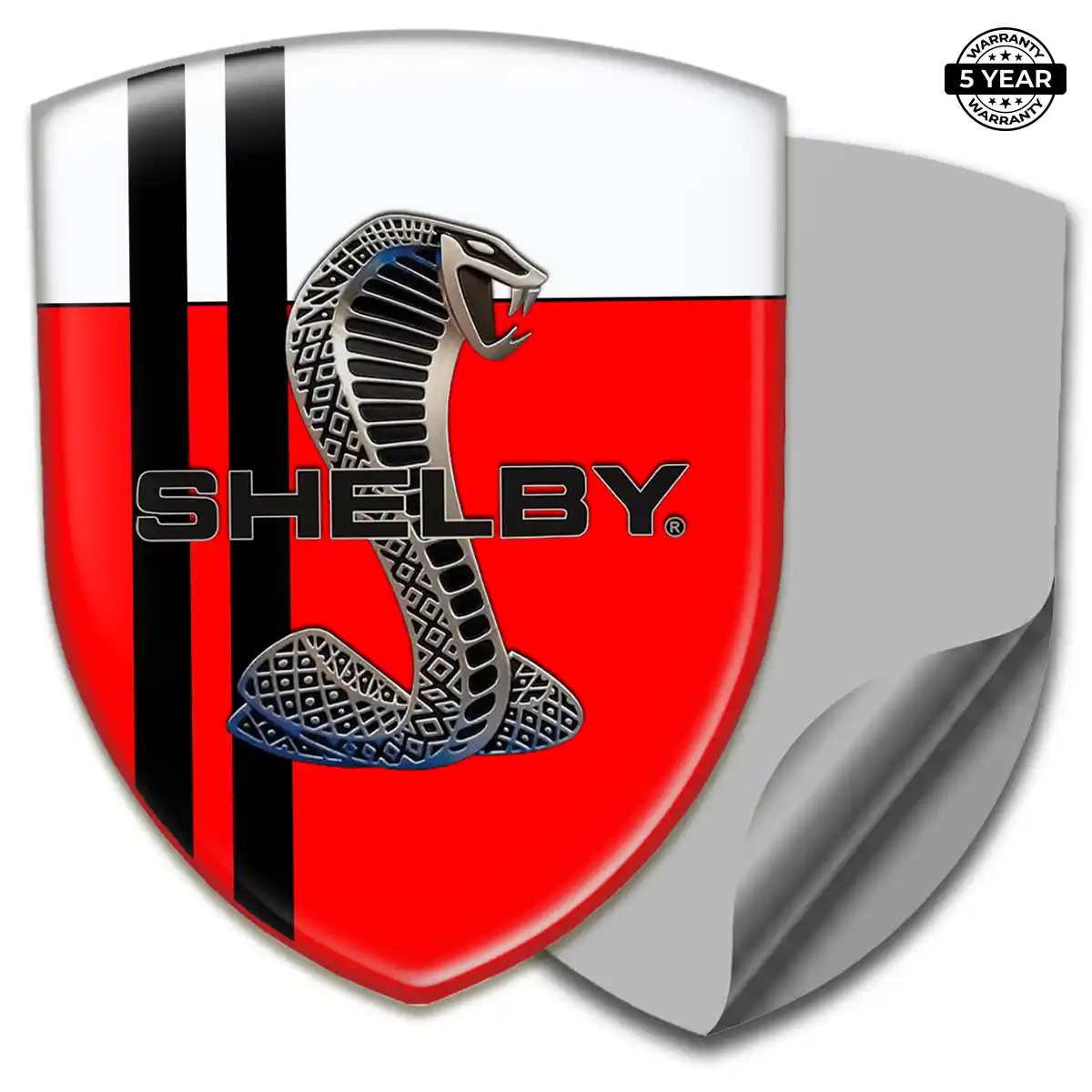 Ford Shelby Domed Emblem Refined Design
