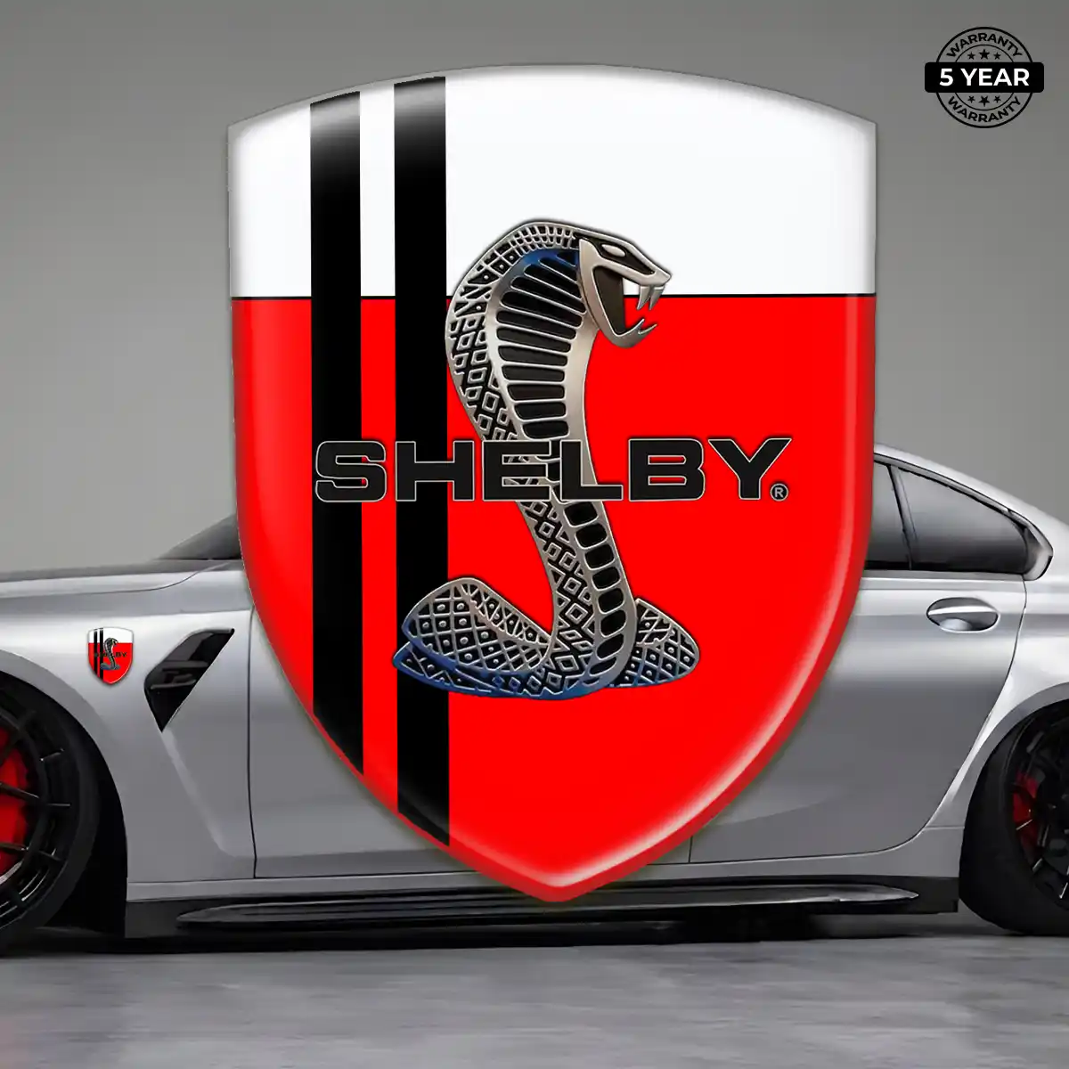 Ford Shelby Domed Emblem Refined Design