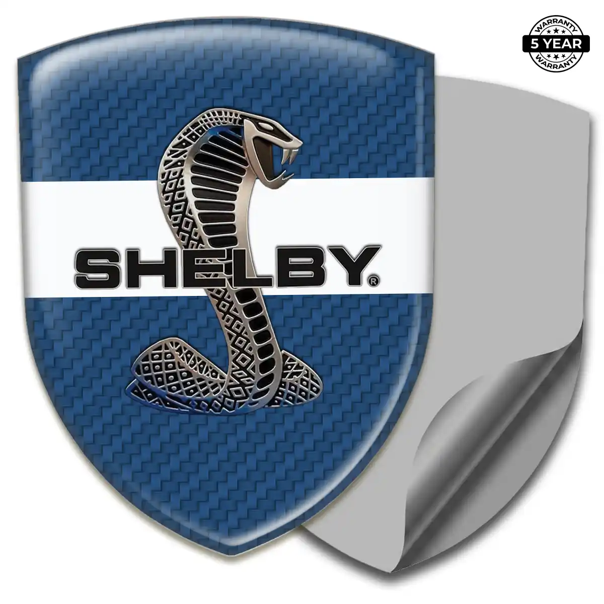 Ford Shelby Domed Emblem Sleek Style