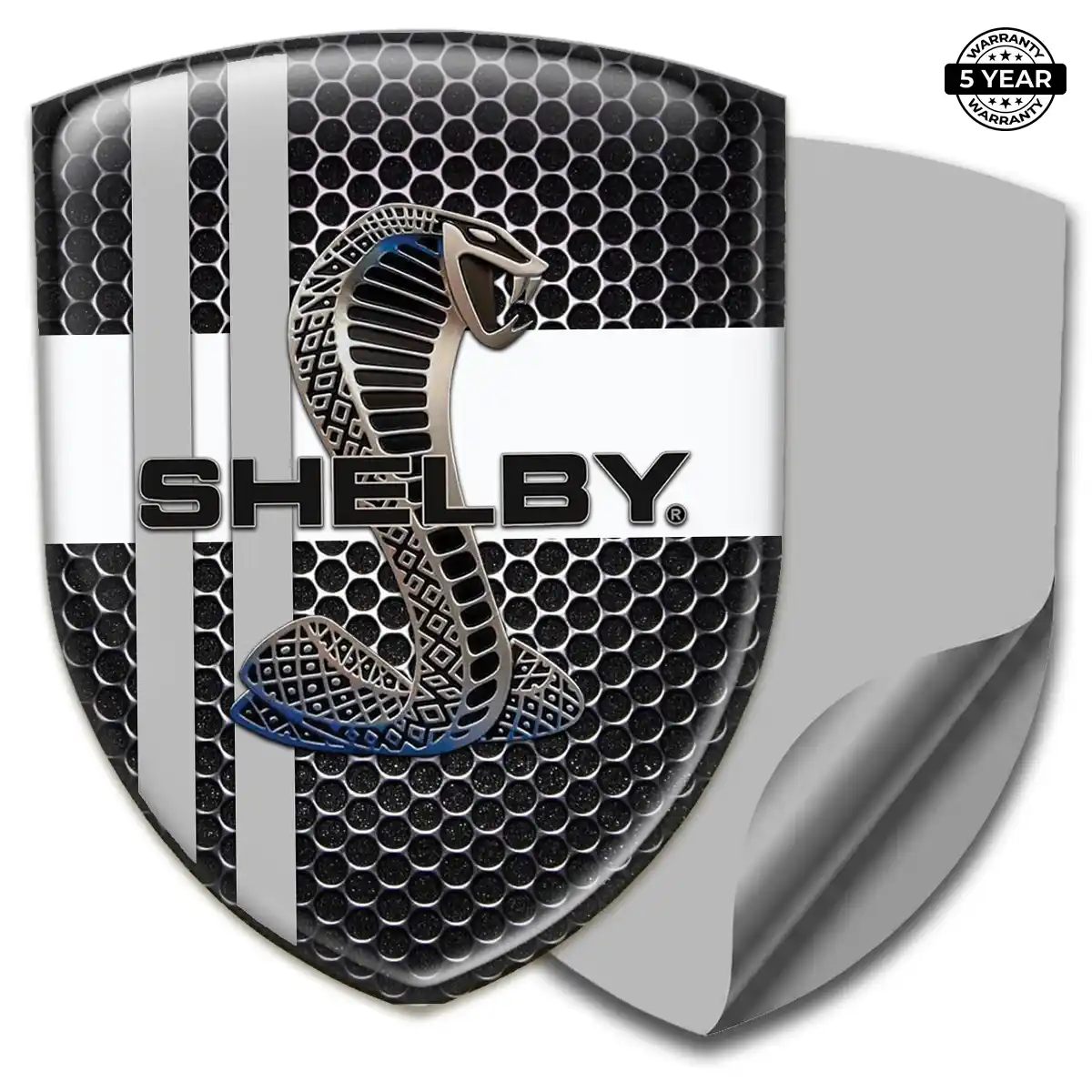 Ford Shelby Domed Logo Sticker Sleek Style