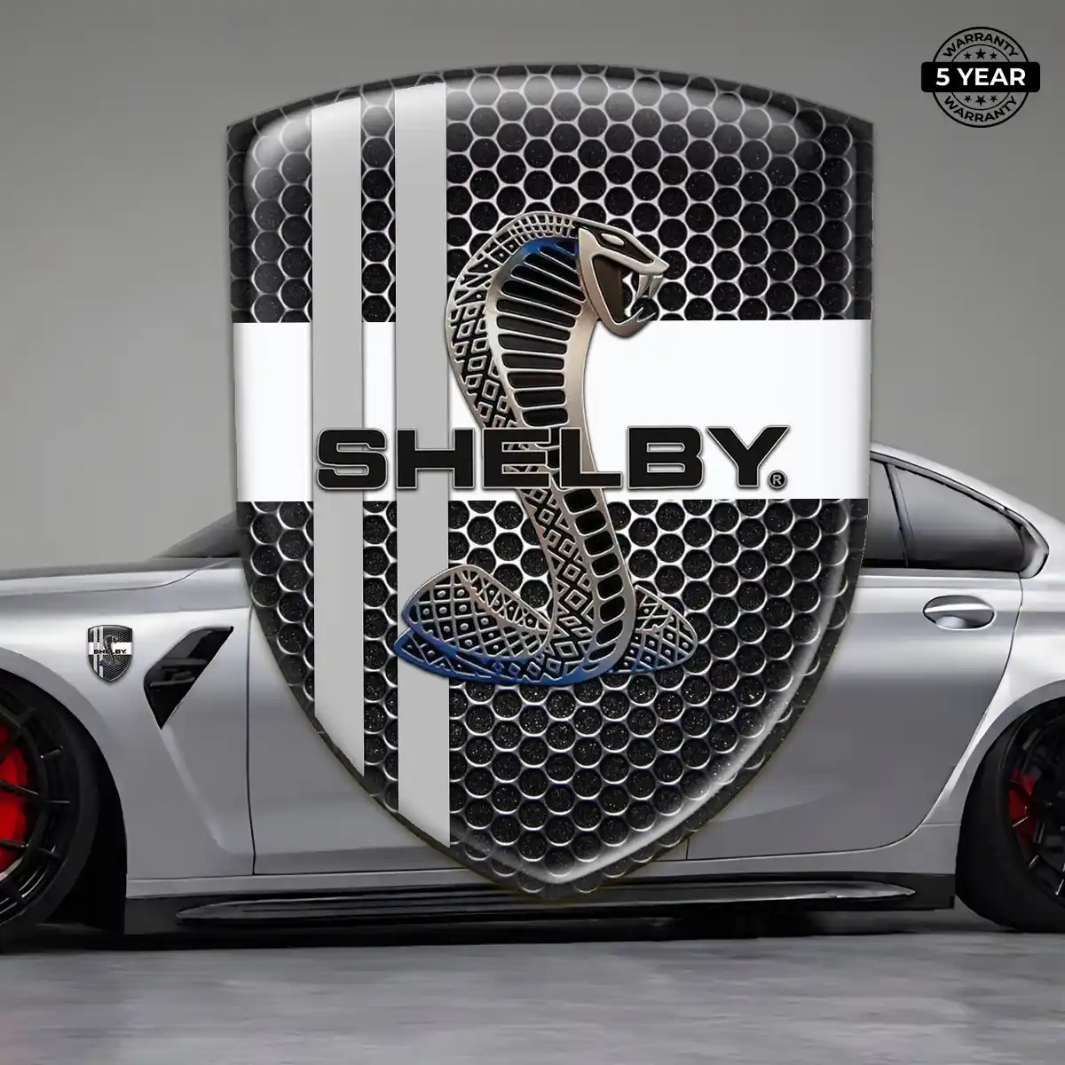 Ford Shelby Domed Logo Sticker Sleek Style