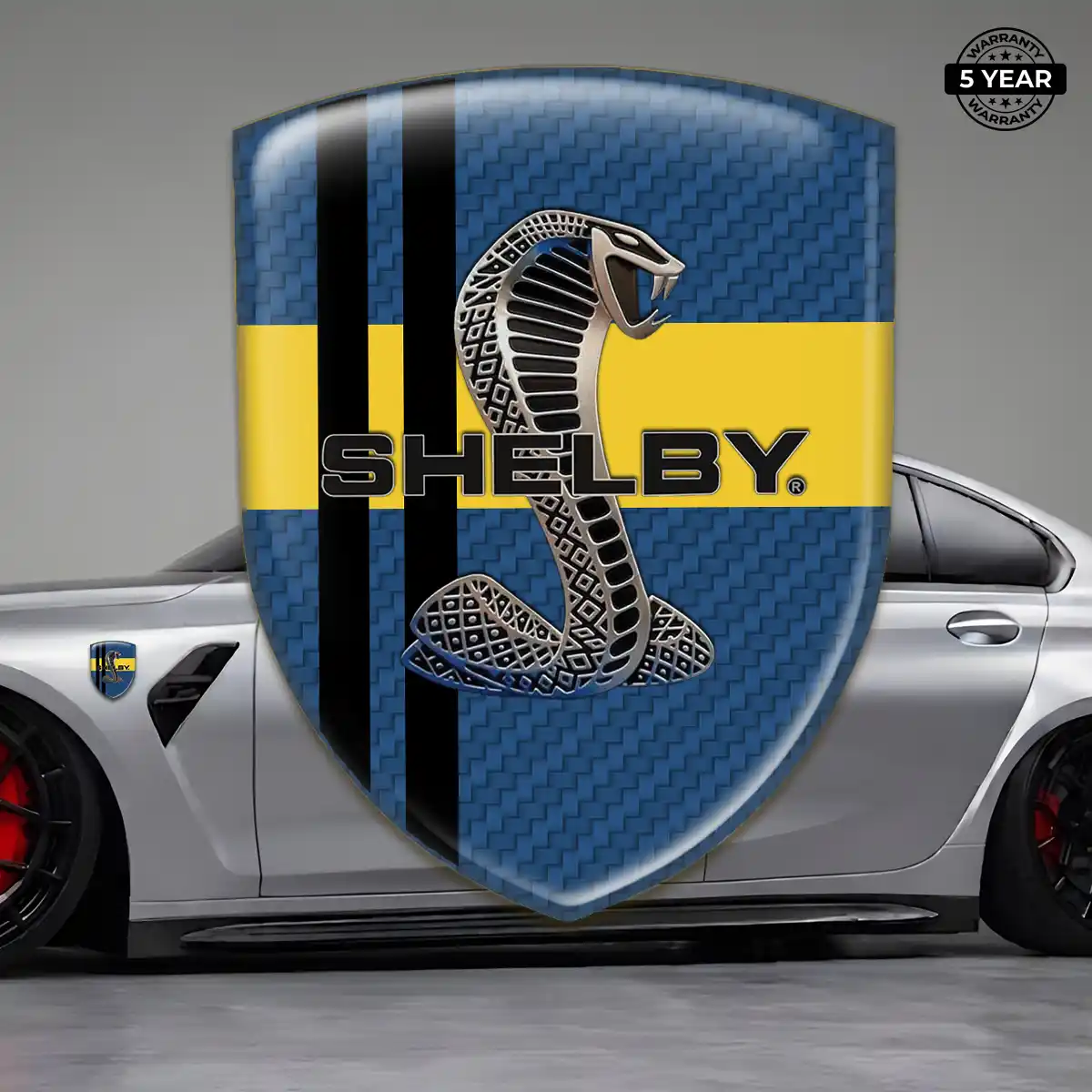 Ford Shelby Emblem Badge Logo Sleek Style