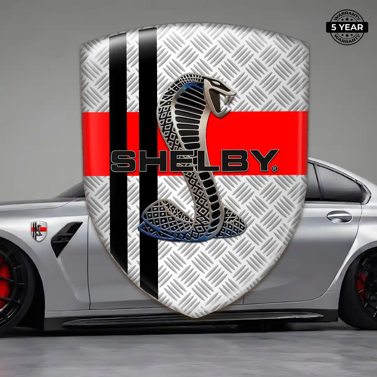 Ford Shelby Emblem Badge Refined Design