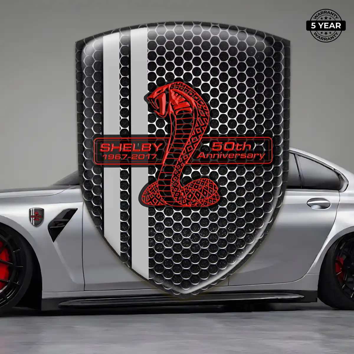 Ford Shelby Emblem Badge Sleek Style