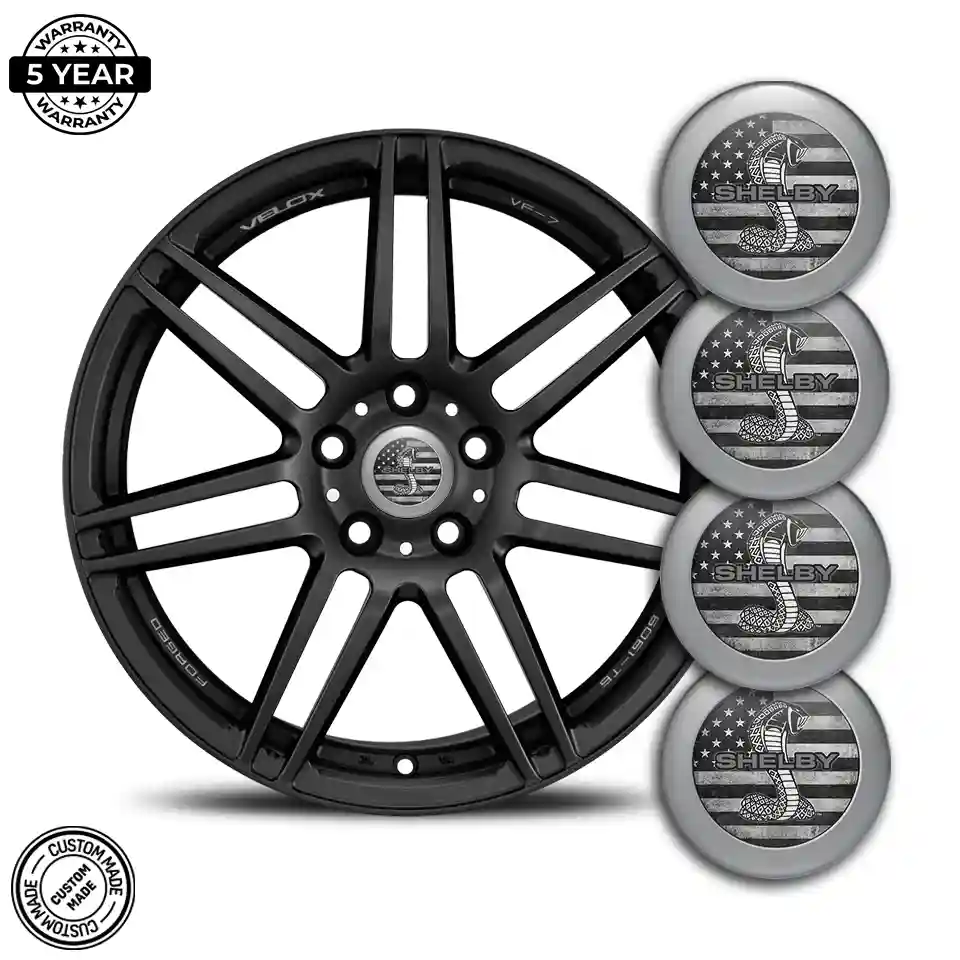 Ford Shelby Emblem Center Hup Cap Lux Pro Edition