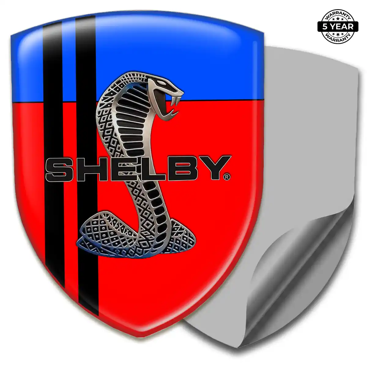 Ford Shelby Emblem Crest Refined Design