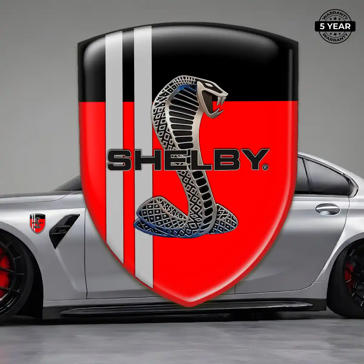 Ford Shelby Emblem Logo Badge Refined Design