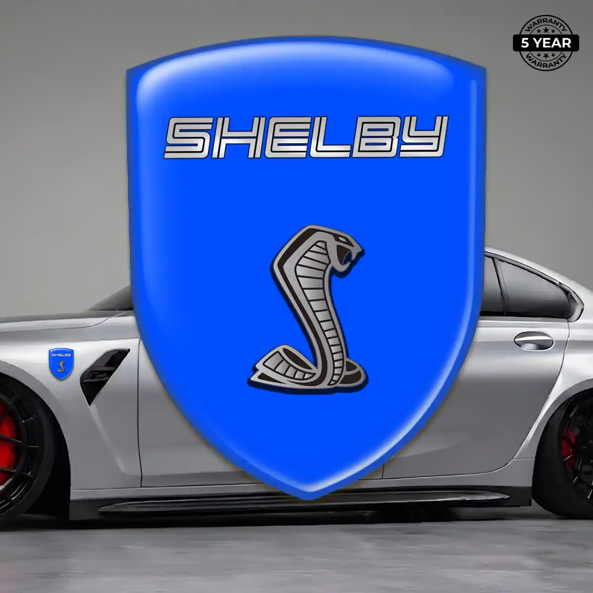 Ford Shelby Emblem Logo Badge Sleek Style