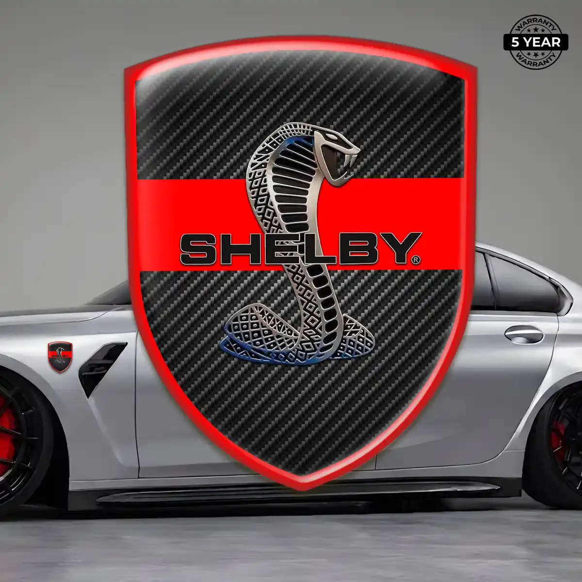 Ford Shelby Emblem Refined Design