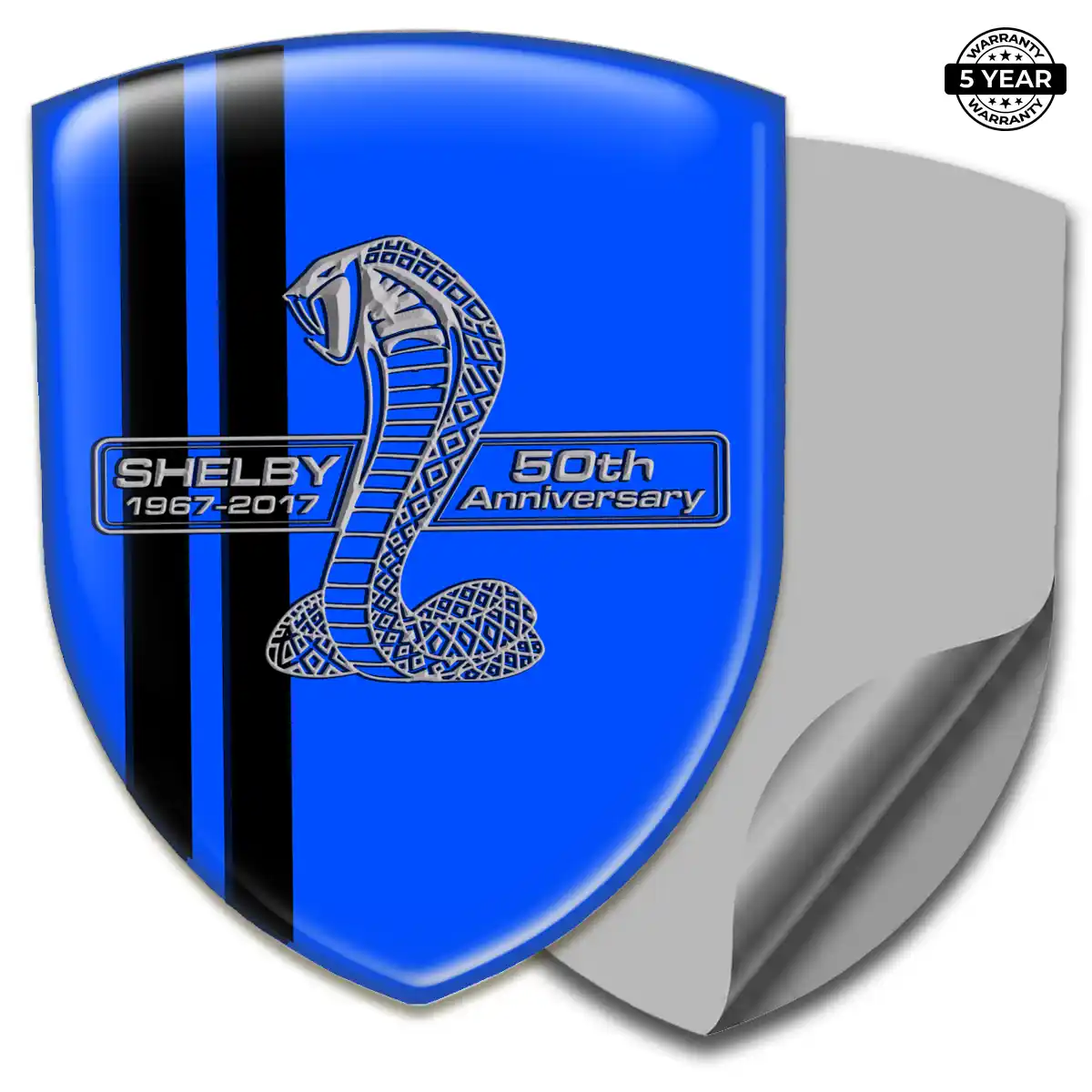 Ford Shelby Emblem Shield Refined Design