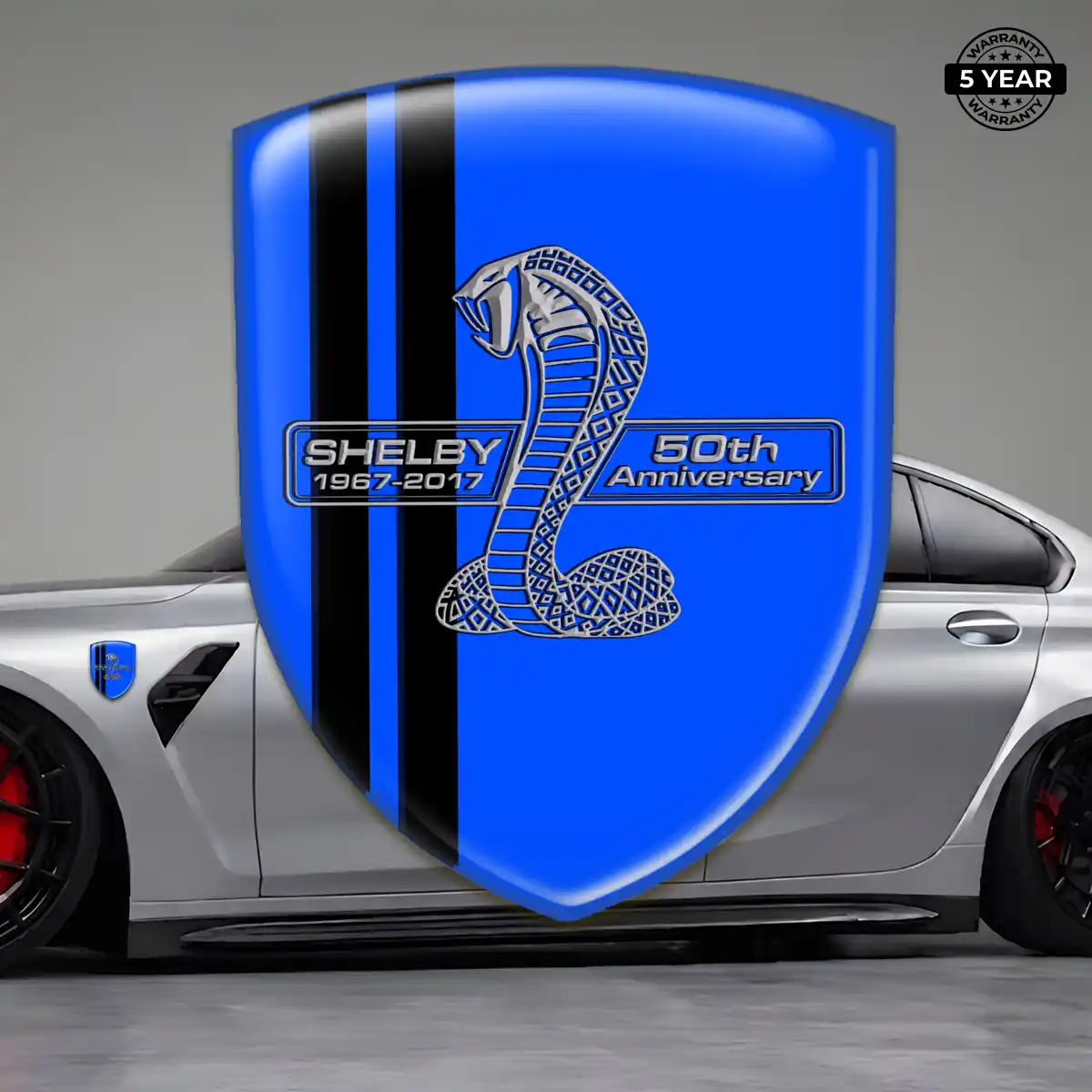 Ford Shelby Emblem Shield Refined Design