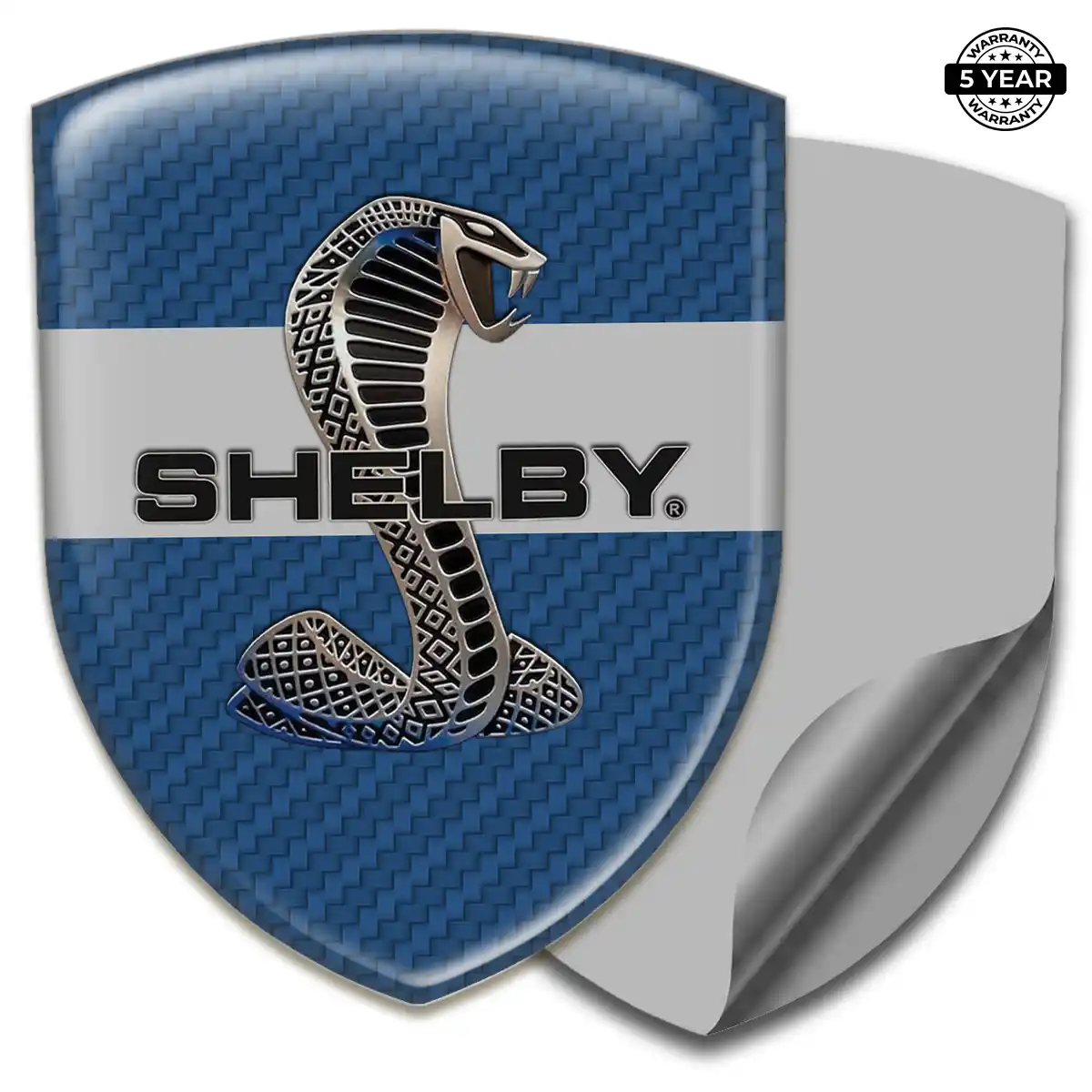 Ford Shelby Emblem Shield Sleek Style