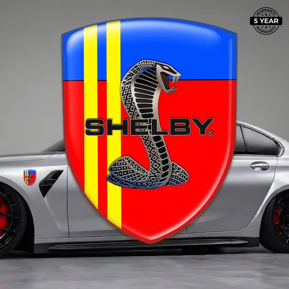 Ford Shelby Emblem Silicone Sleek Style