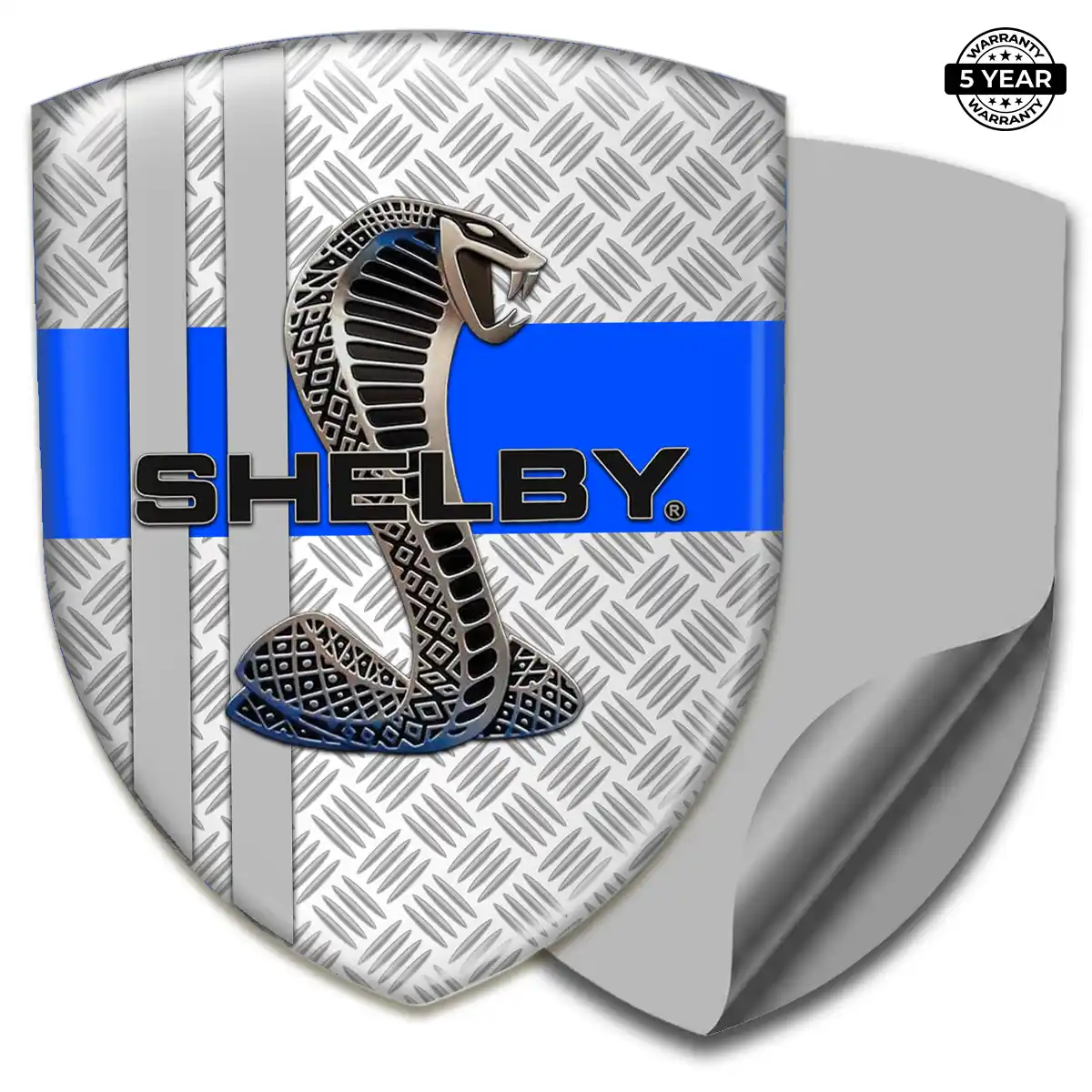 Ford Shelby Gel Emblem Sticker Sleek Style