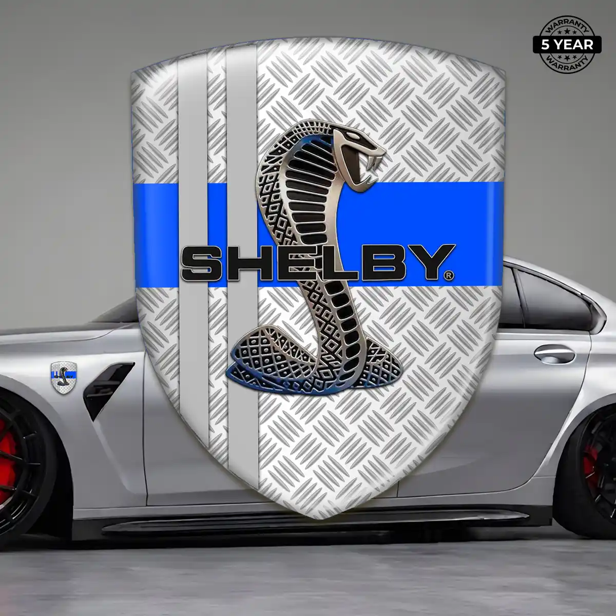 Ford Shelby Gel Emblem Sticker Sleek Style
