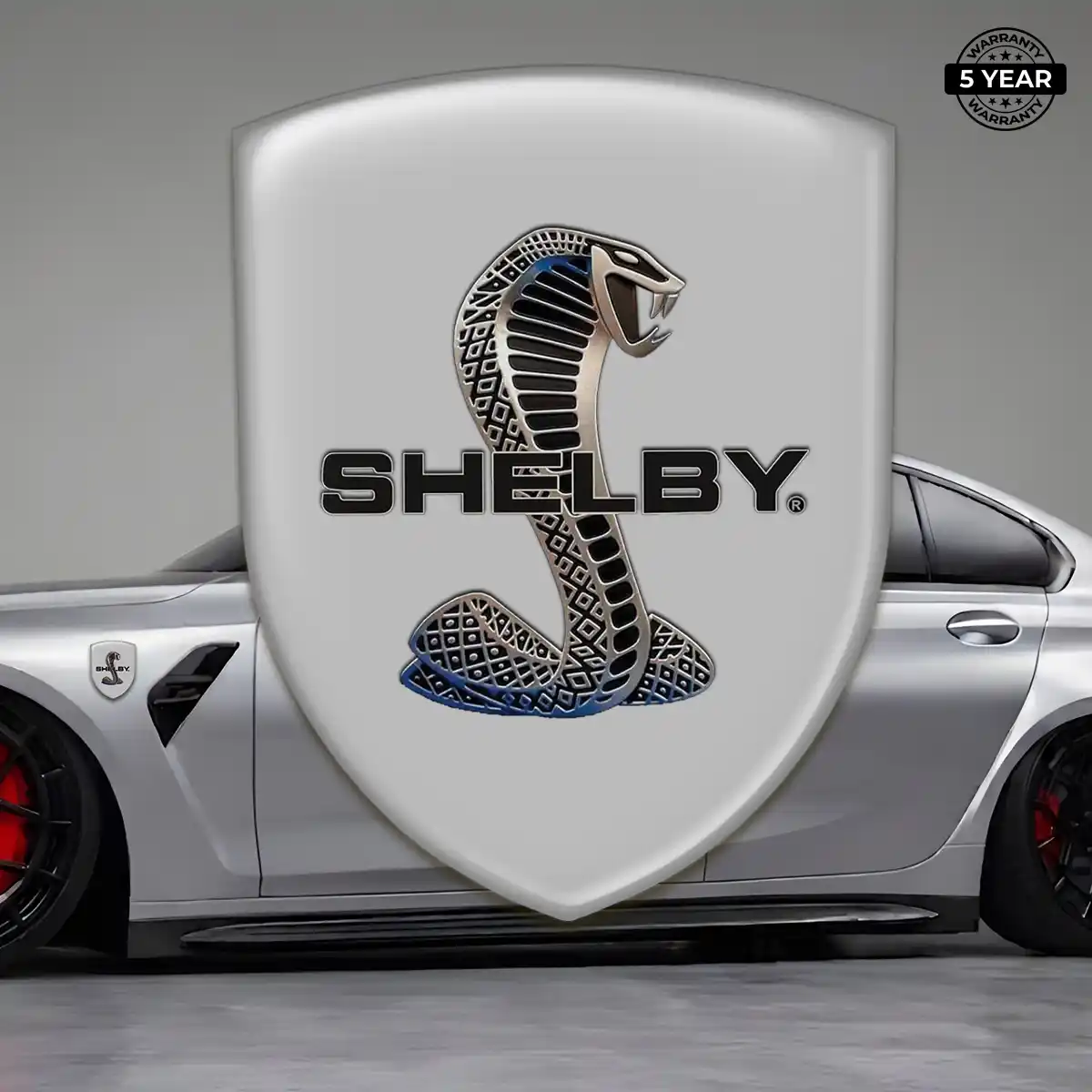 Ford Shelby Logo Badge Refined Design